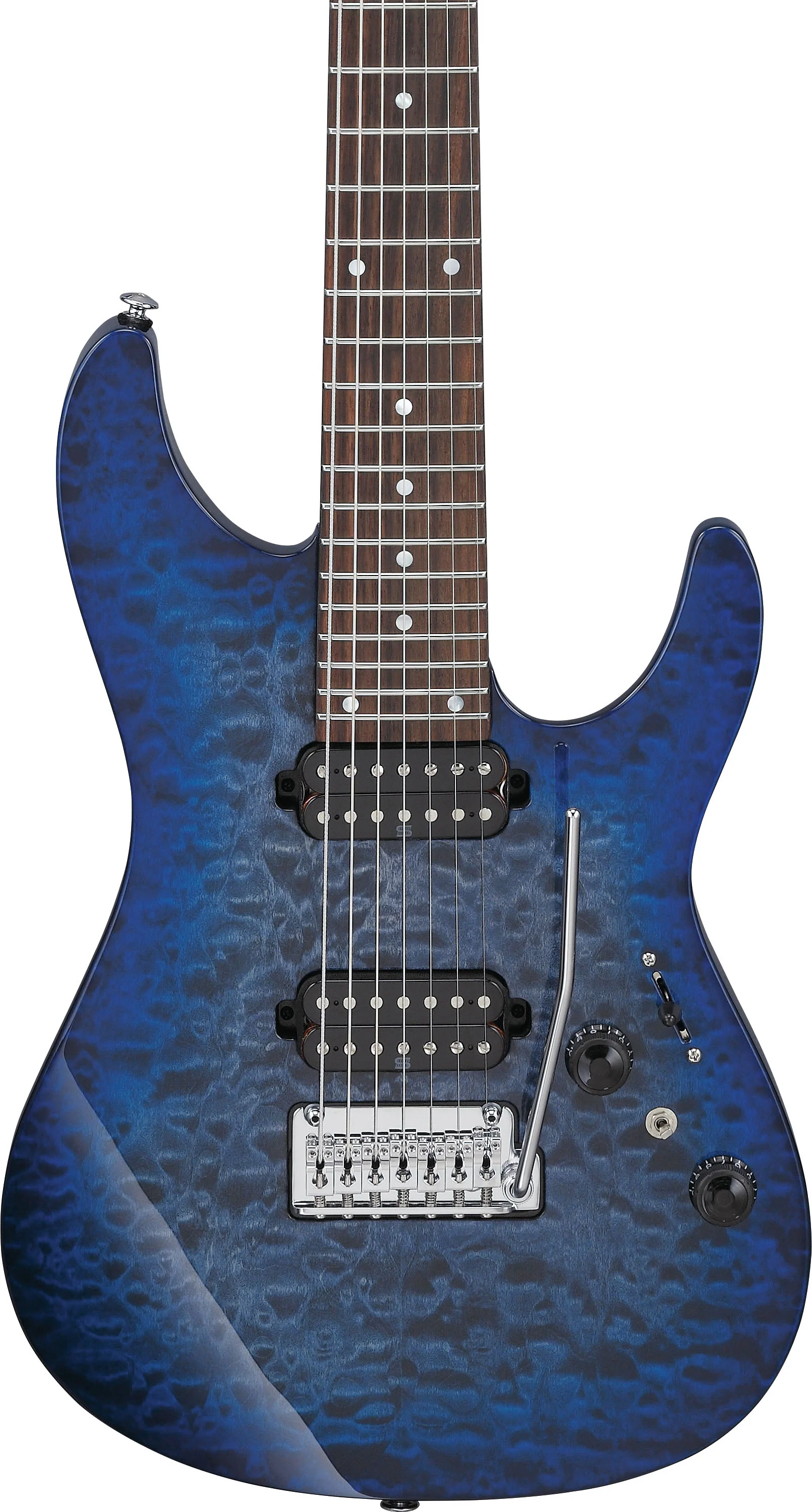 IBANEZ AZ427P2QM TUB PREMIUM GUITARRA ELECTRICA TWILIGHT BLUE BURST - Image 4