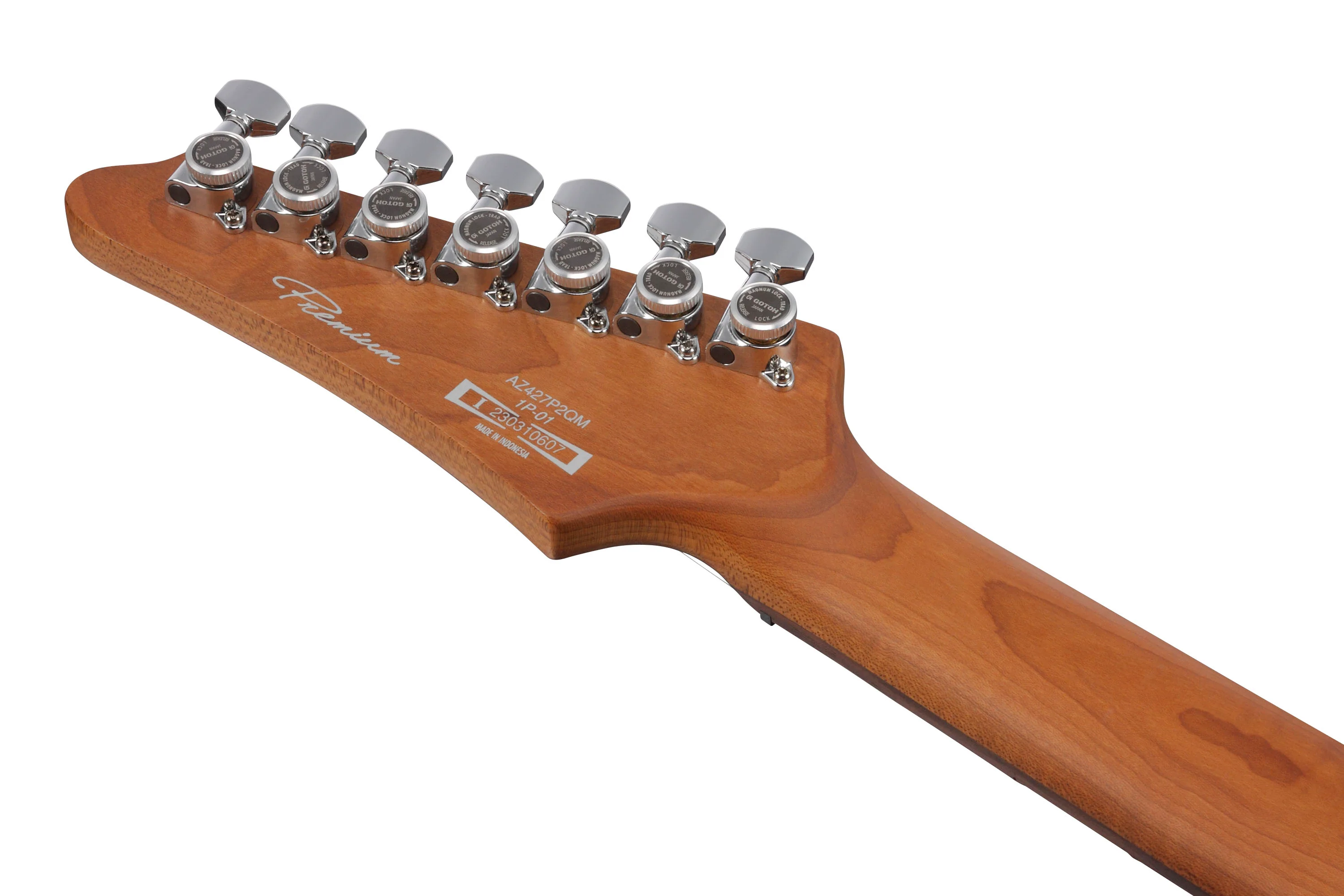 IBANEZ AZ427P2QM TUB PREMIUM GUITARRA ELECTRICA TWILIGHT BLUE BURST - Image 7