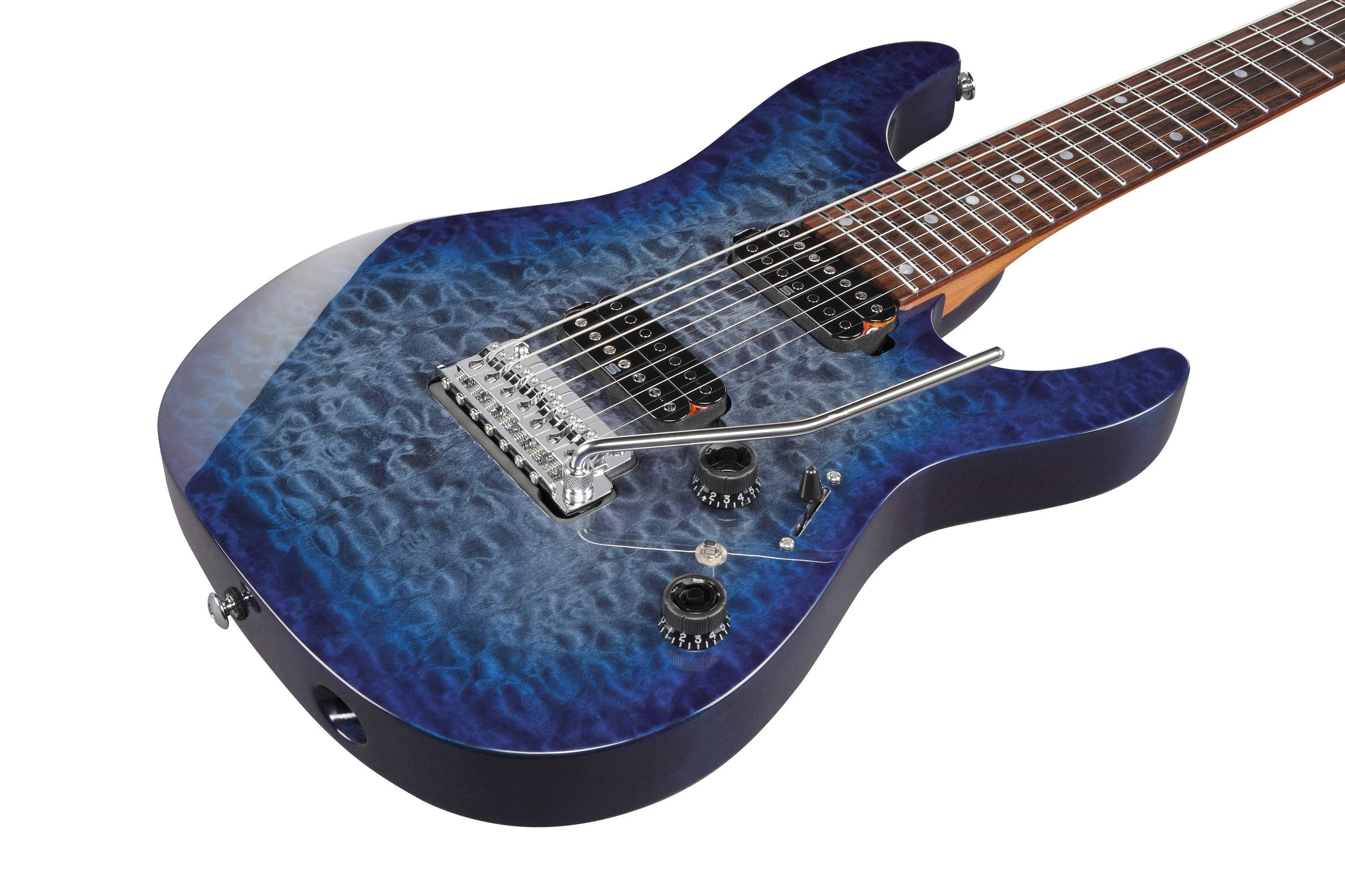 IBANEZ AZ427P2QM TUB PREMIUM GUITARRA ELECTRICA TWILIGHT BLUE BURST - Image 8
