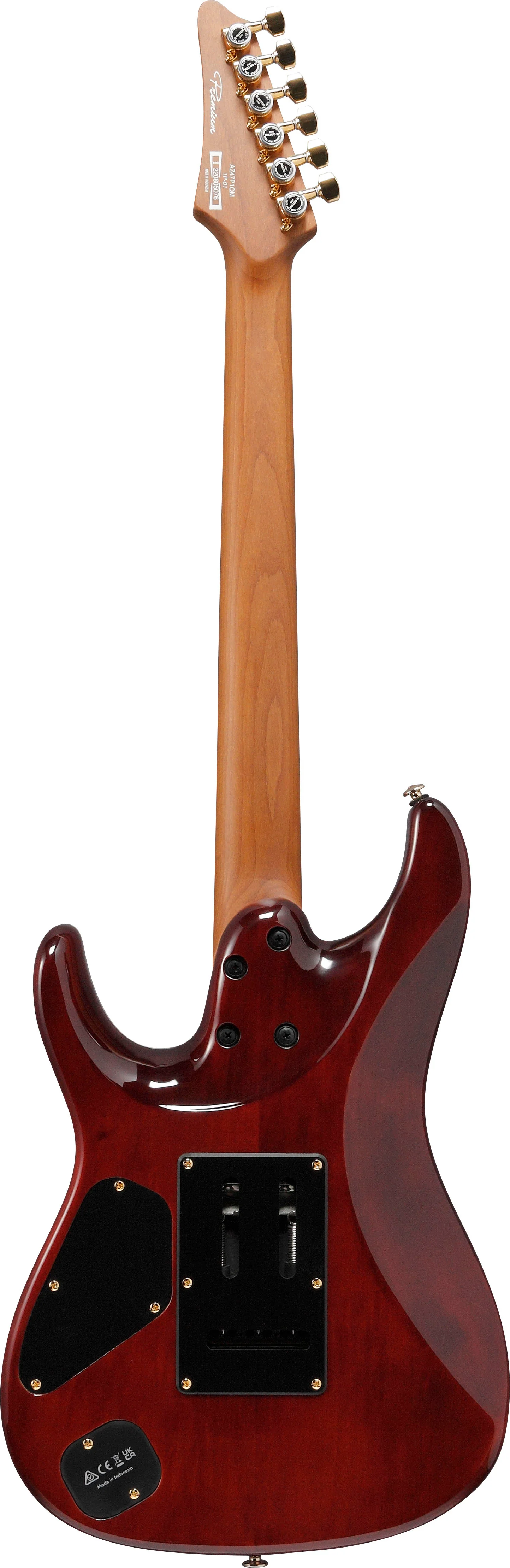 IBANEZ AZ47P1QM DEB PREMIUM GUITARRA ELECTRICA DRAGON EYE BURST - Image 2
