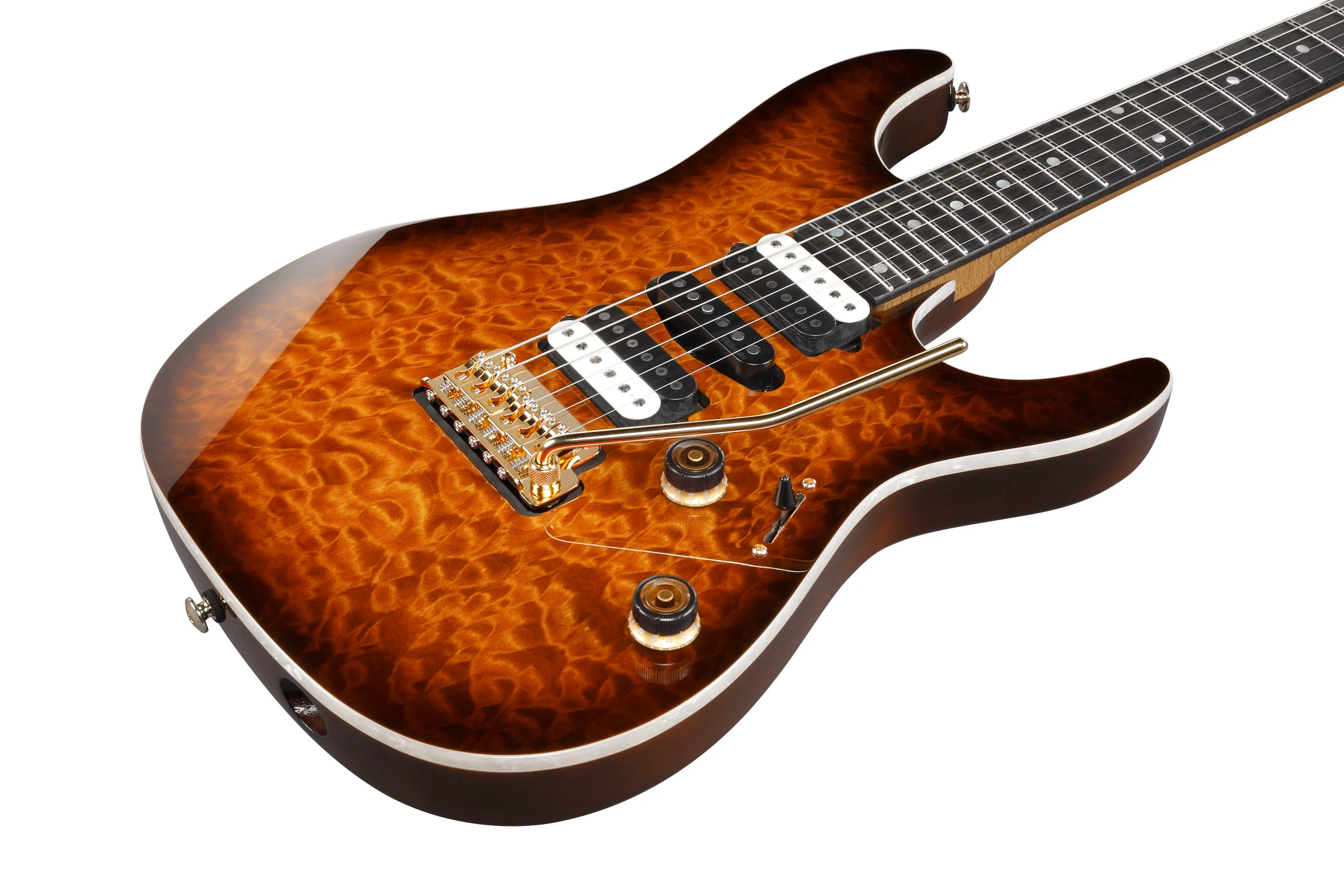 IBANEZ AZ47P1QM DEB PREMIUM GUITARRA ELECTRICA DRAGON EYE BURST - Image 6