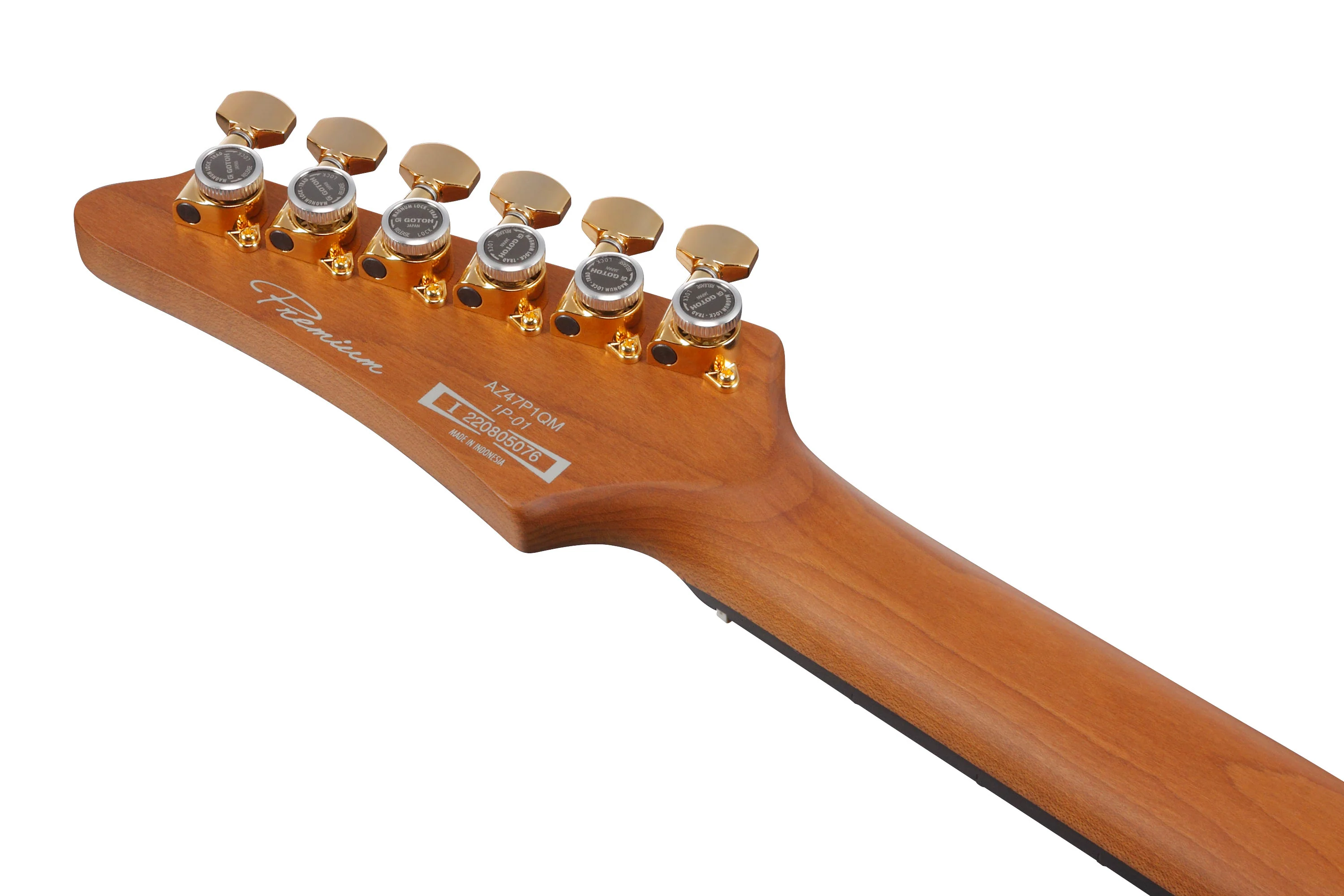 IBANEZ AZ47P1QM DEB PREMIUM GUITARRA ELECTRICA DRAGON EYE BURST - Image 9