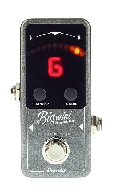 IBANEZ BIG MINI PEDAL AFINADOR CROMATICO