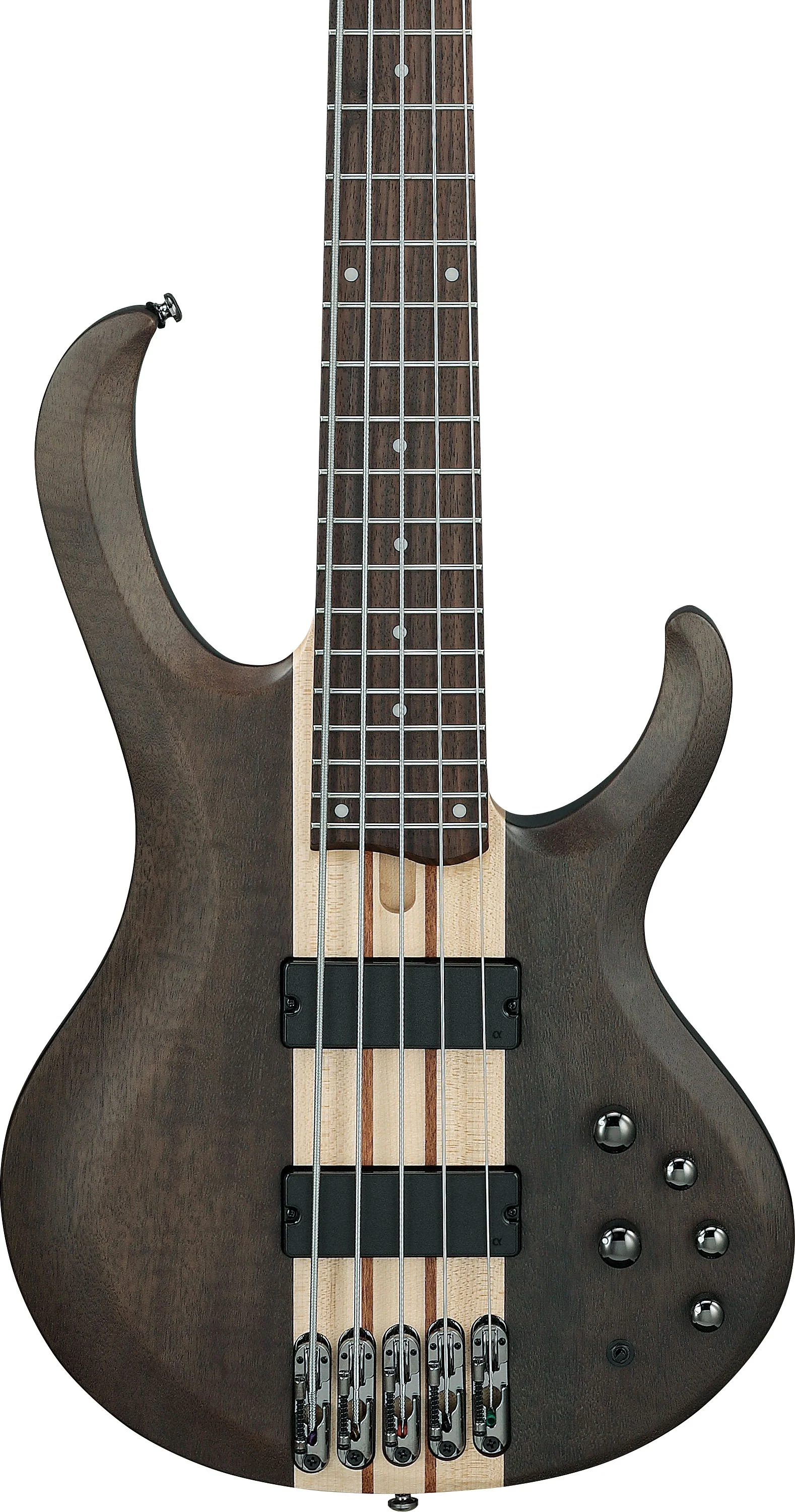 IBANEZ BTB605 TGF BAJO ELECTRICO 5 CUERDAS TRANSPARENT GRAY FLAT - Image 4
