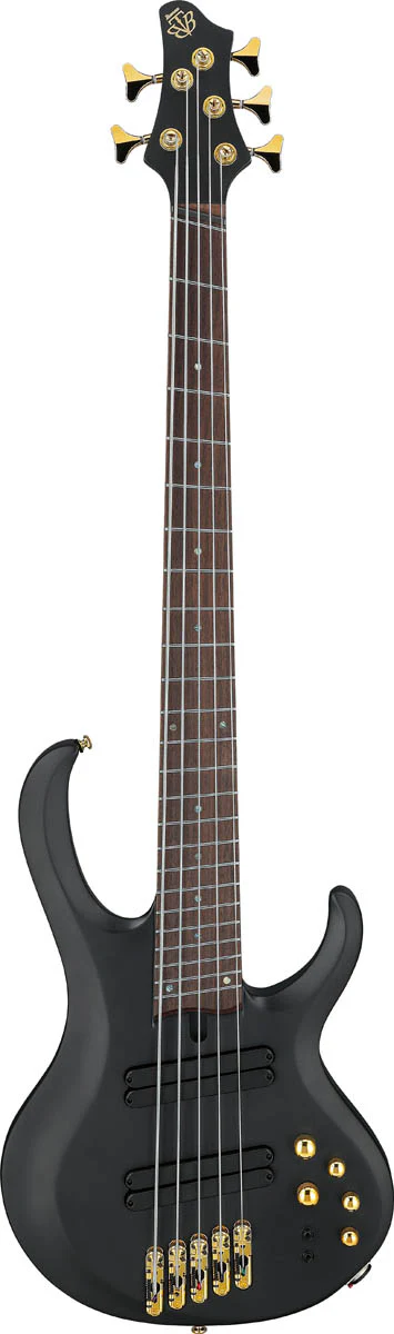 IBANEZ BTB605LM BKF BASS WORKSHOP BAJO ELECTRICO 5 CUERDAS BLACK FLAT