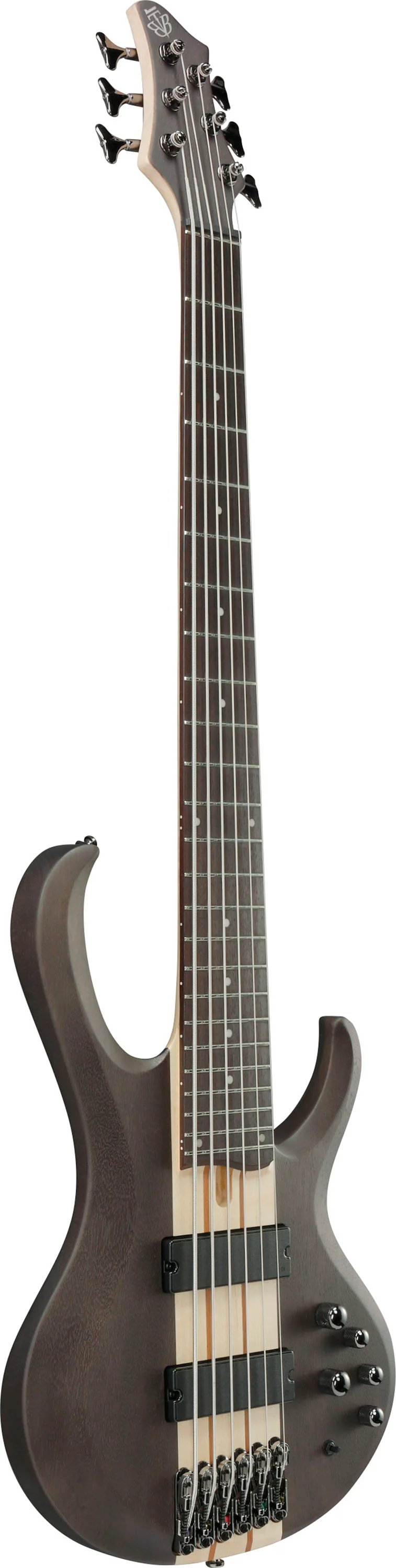 IBANEZ BTB606 TGF BAJO ELECTRICO 6 CUERDAS TRANSPARENT GRAY FLAT - Image 2