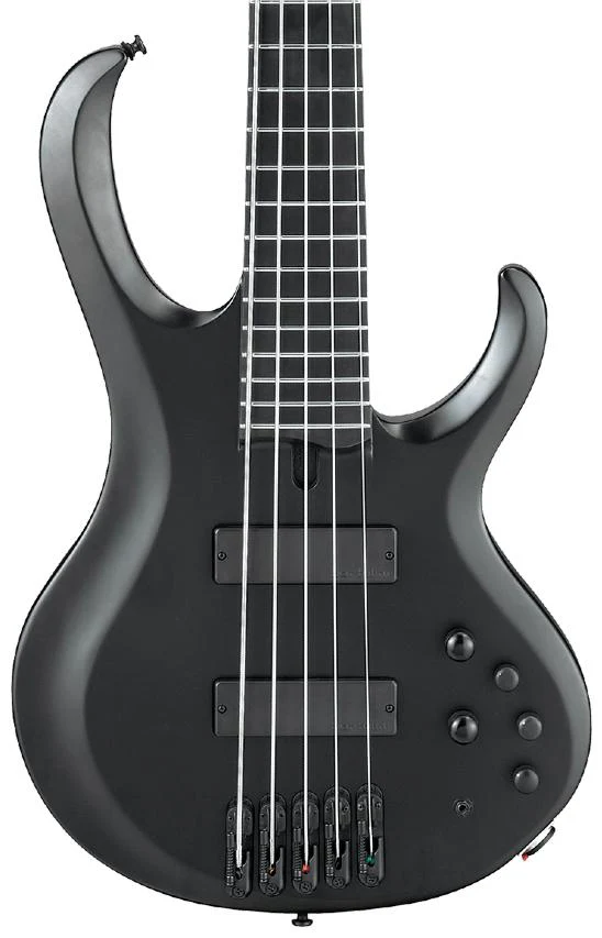 IBANEZ BTB625EX BKF BAJO ELECTRICO 5 CUERDAS BLACK FLAT - Image 2