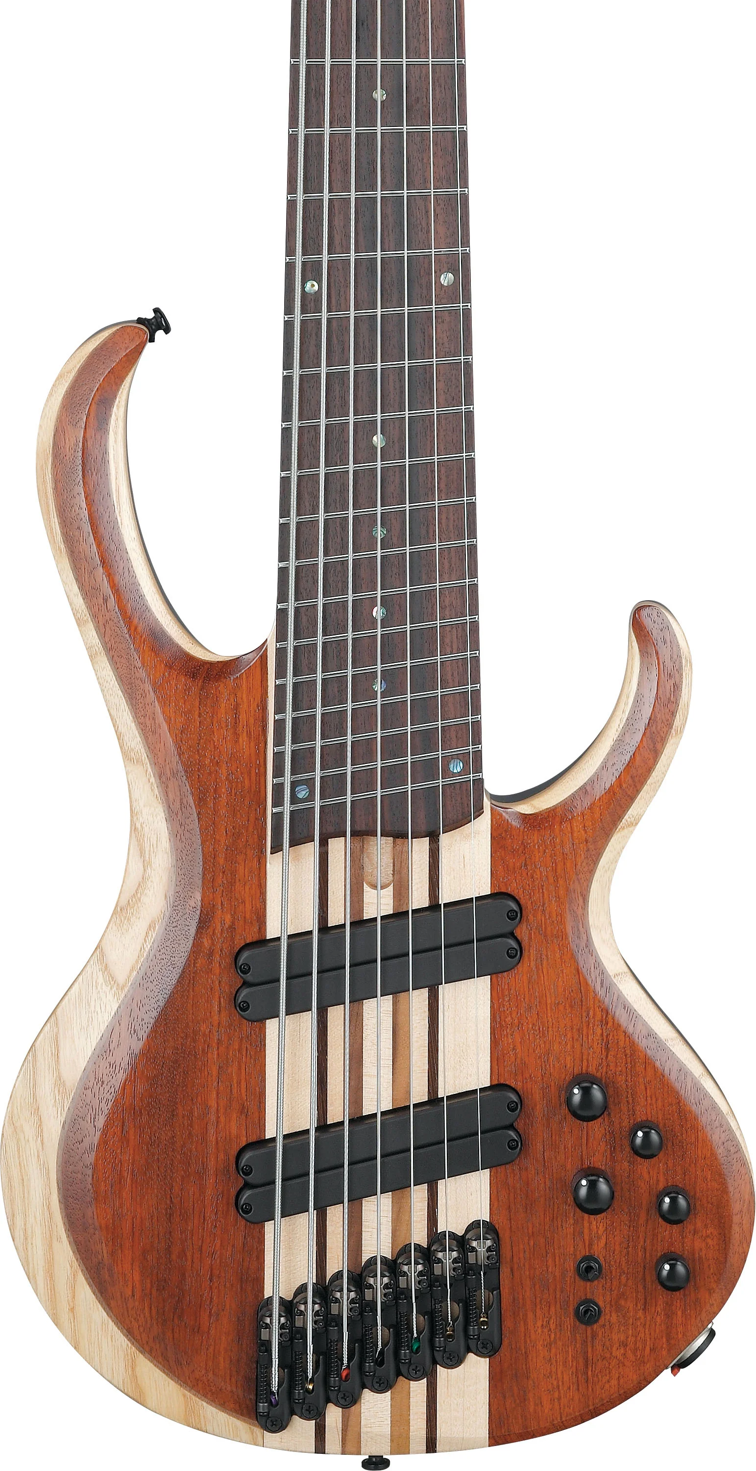 IBANEZ BTB7MS NML BAJO ELECTRICO 7 CUERDAS NATURAL MOCHA - Image 4