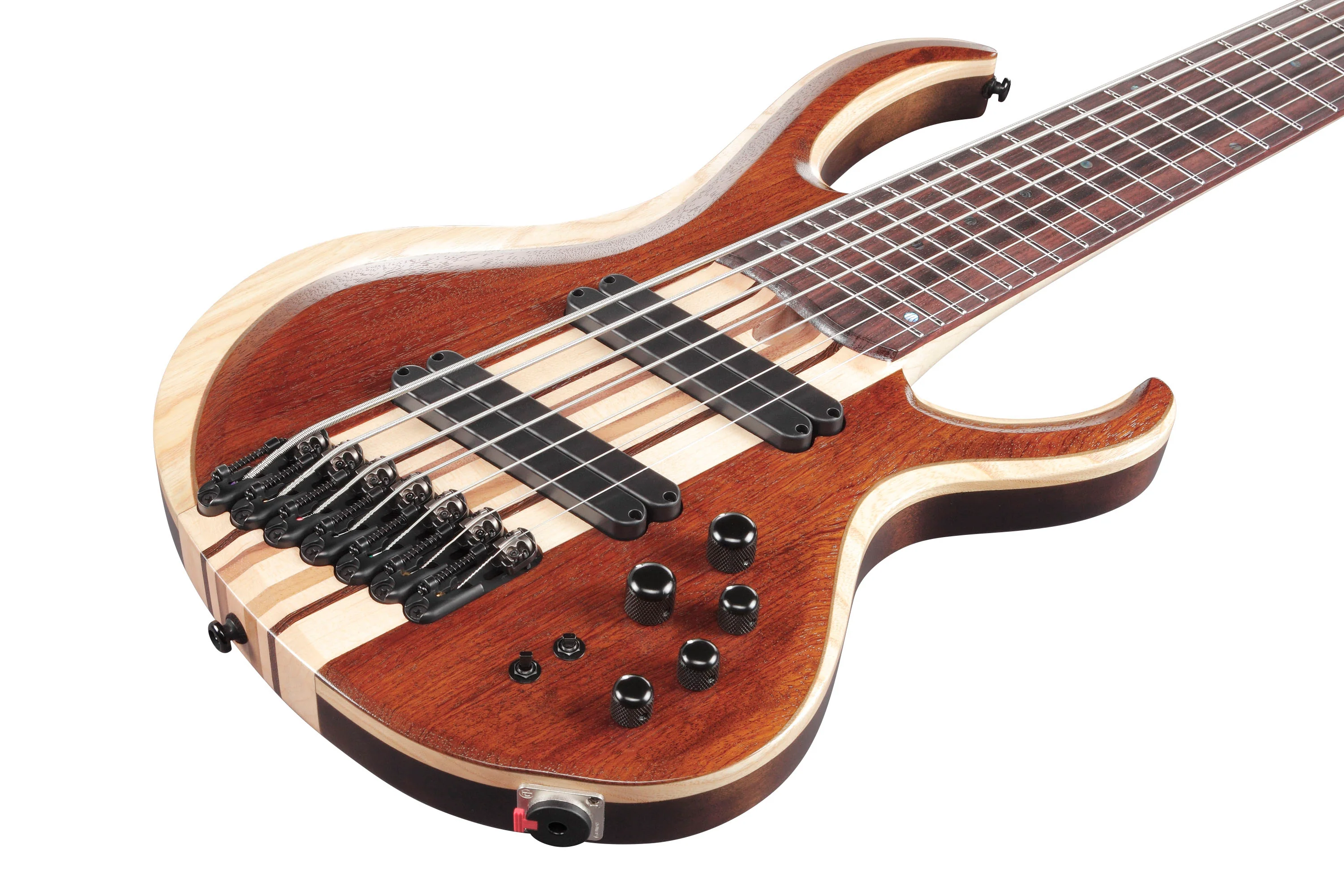 IBANEZ BTB7MS NML BAJO ELECTRICO 7 CUERDAS NATURAL MOCHA - Image 7