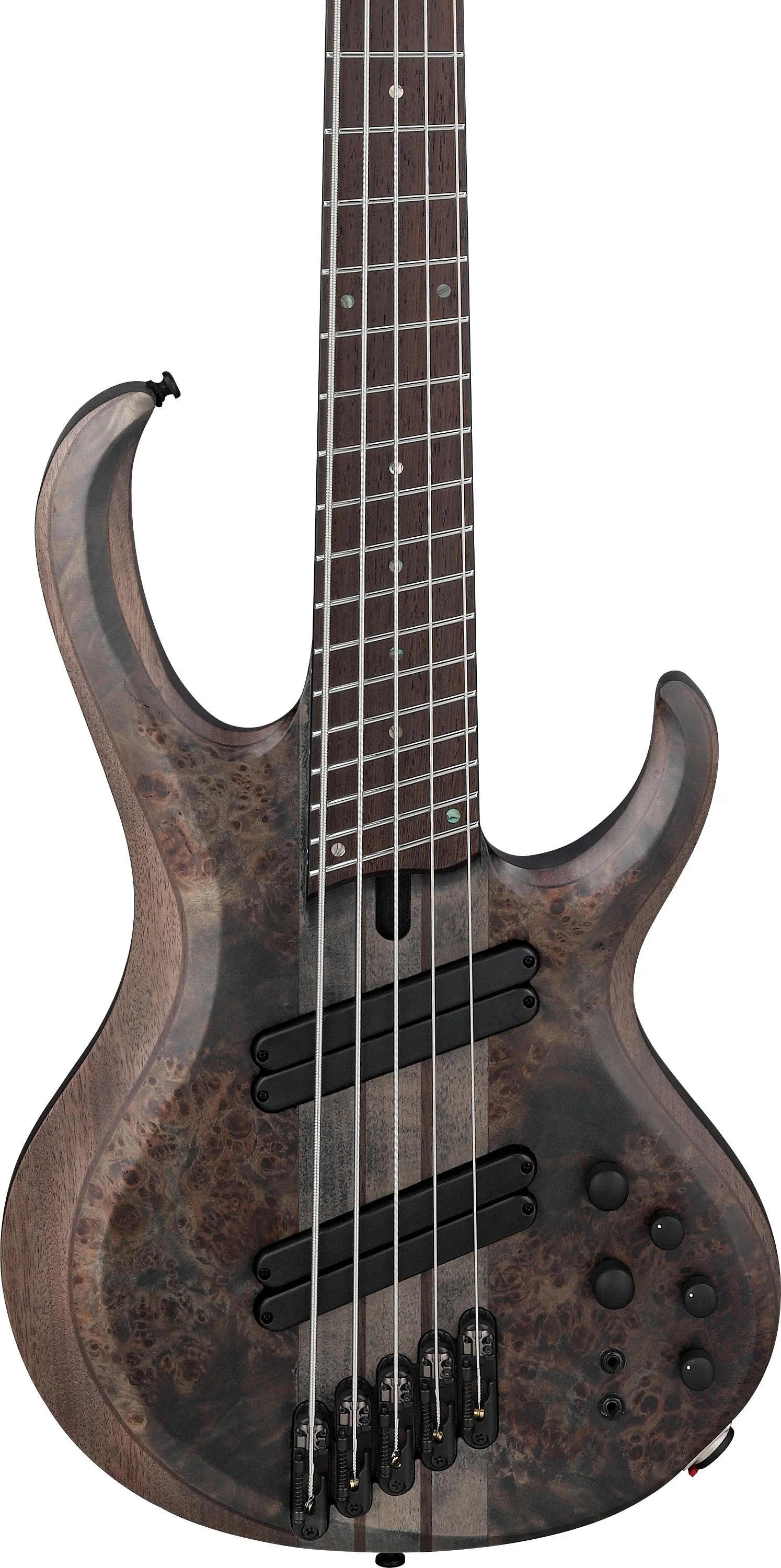 IBANEZ BTB805MS TGF BAJO ELECTRICO 5 CUERDAS TRANSPARENT GRAY FLAT - Image 4