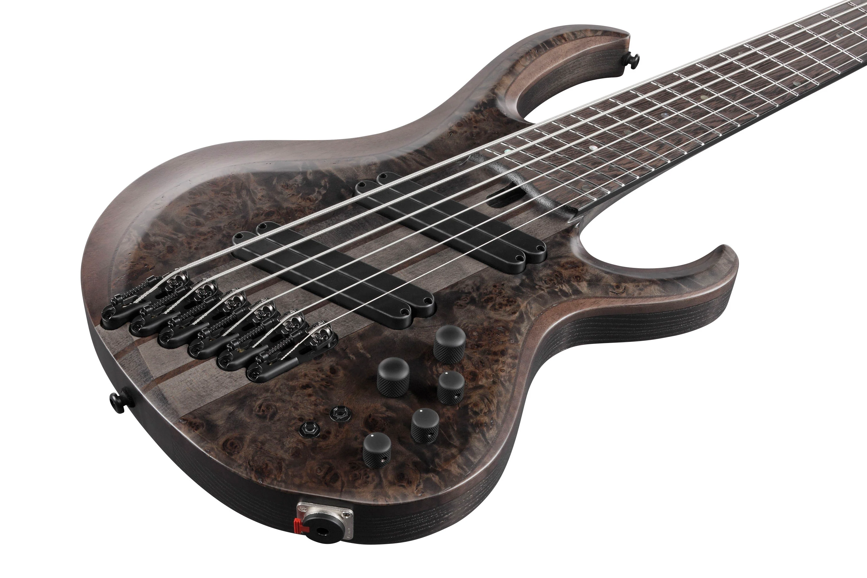 IBANEZ BTB806MS TGF BAJO ELECTRICO 6 CUERDAS TRANSPARENT GRAY FLAT - Image 8