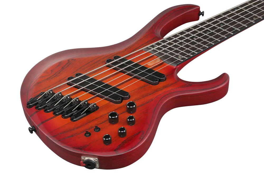 IBANEZ BTB866MS BRF BAJO ELECTRICO 6 CUERDAS MULTIESCALA BROWN TOPAZ BURST FLAT - Image 6