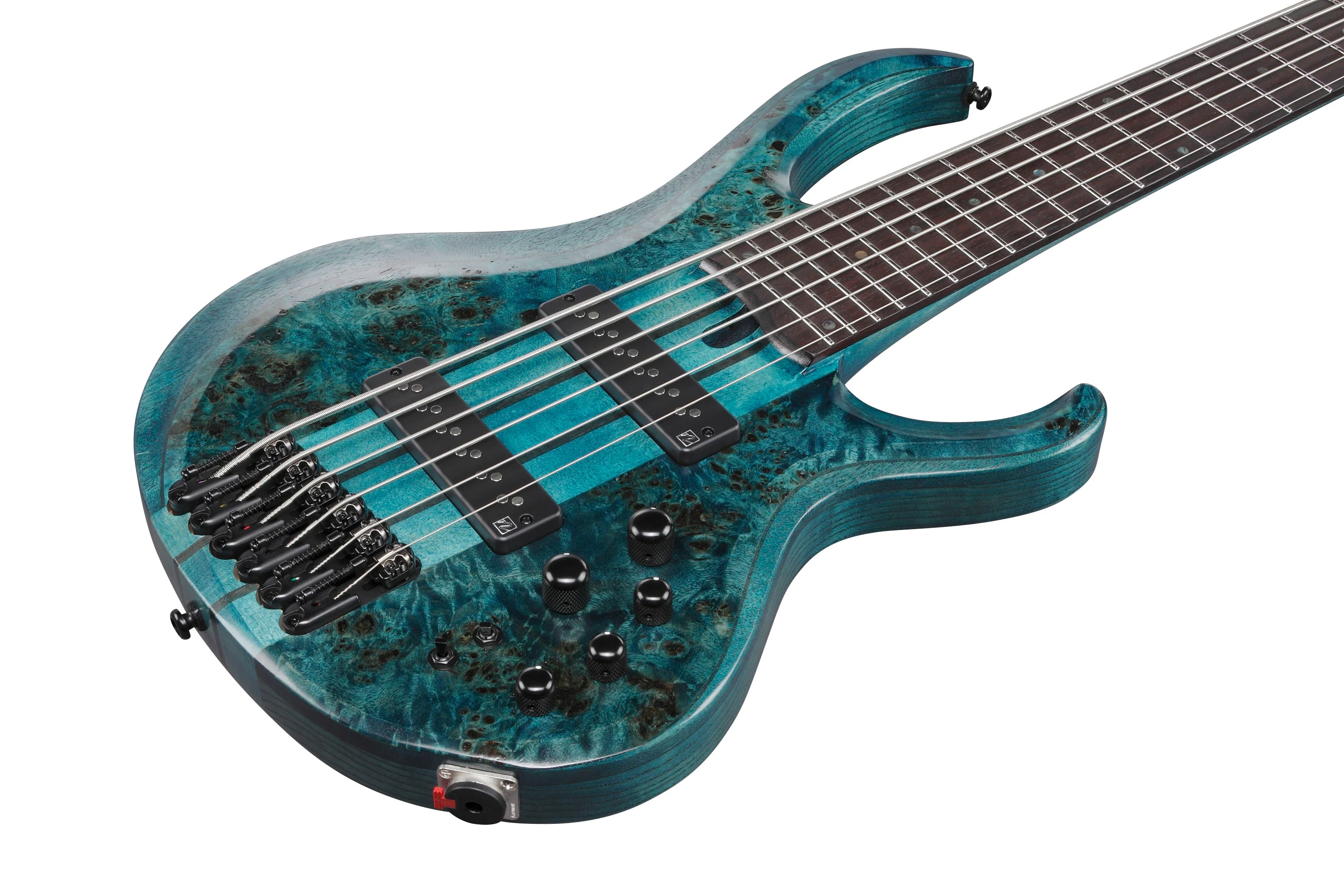 IBANEZ BTB946 COL BAJO ELECTRICO 6 CUERDAS COSMIC BLUE LOW GLOSS - Image 6