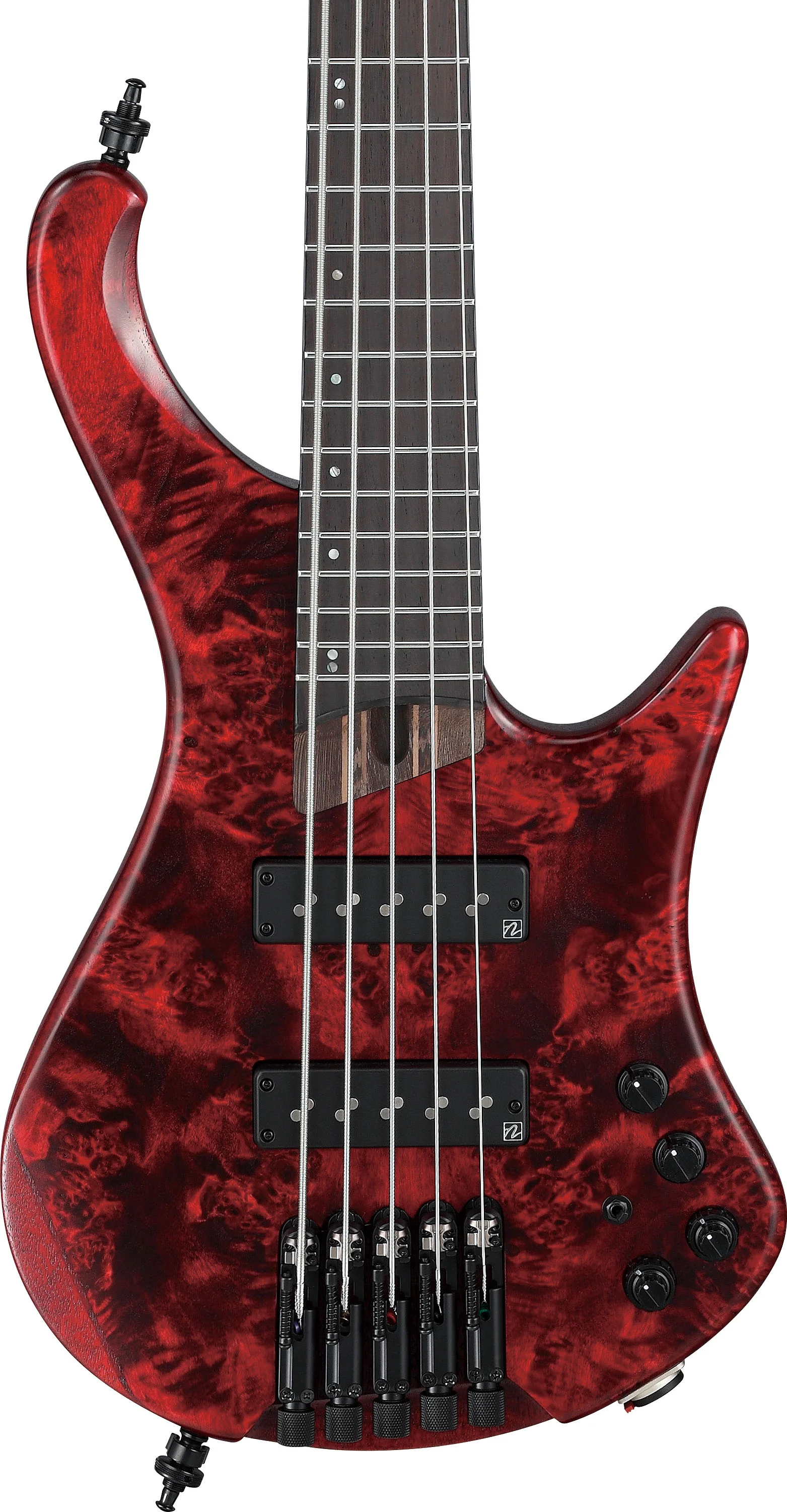 IBANEZ EHB1505 SWL BAJO ELECTRICO 5 CUERDAS STAINED WINE RED - Image 4