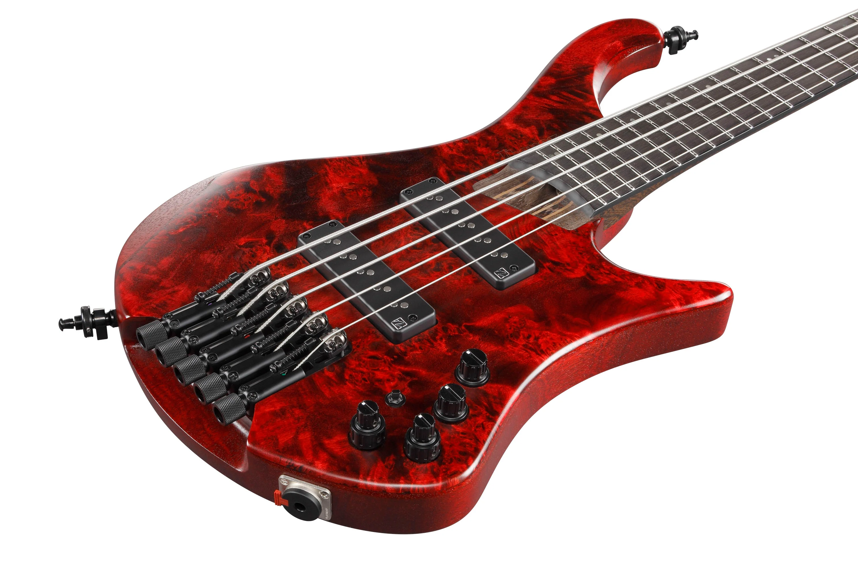 IBANEZ EHB1505 SWL BAJO ELECTRICO 5 CUERDAS STAINED WINE RED - Image 6