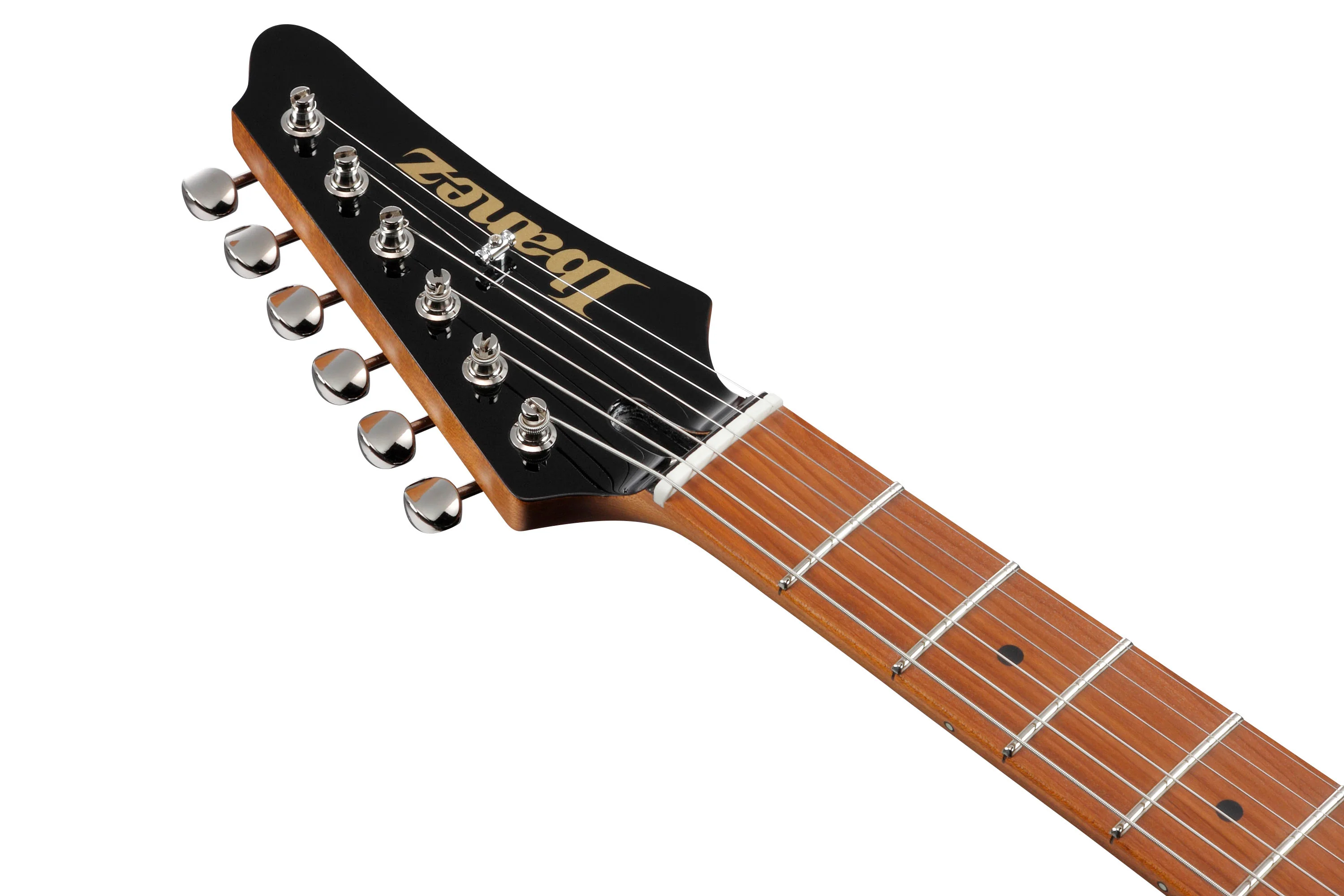 IBANEZ FLATV1 BK JOSH SMITH GUITARRA ELECTRICA NEGRA - Image 6