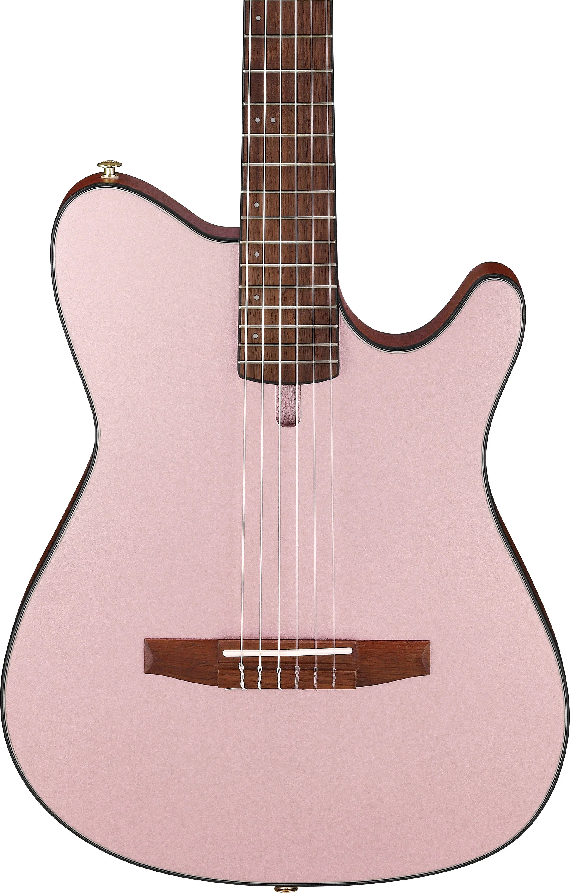 IBANEZ FRH10N RGF GUITARRA ESPAÑOLA ELECTRIFICADA ROSE GOLD METALLIC - Image 4