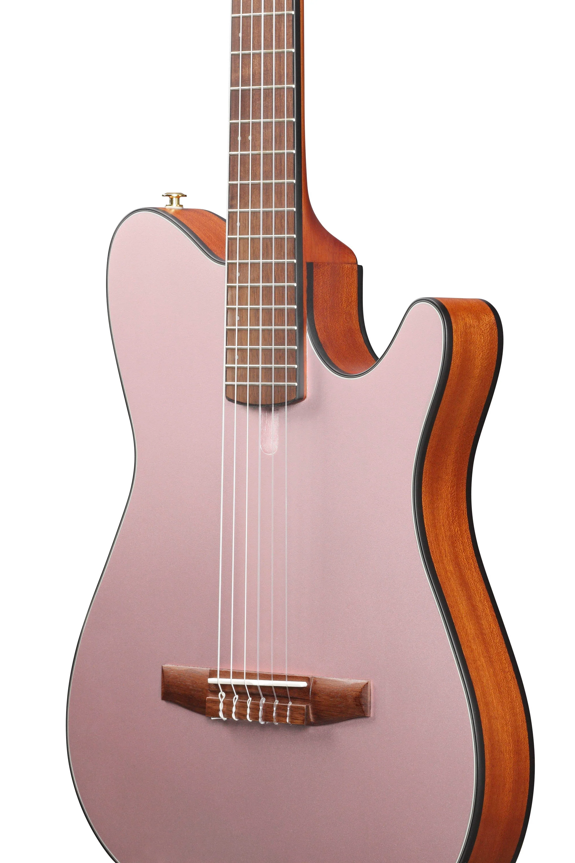 IBANEZ FRH10N RGF GUITARRA ESPAÑOLA ELECTRIFICADA ROSE GOLD METALLIC - Image 8