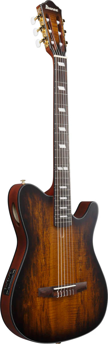 IBANEZ FRH20SMN TCL GUITARRA ESPAÑOLA ELECTRIFICADA TOBACCO BURST - Image 2