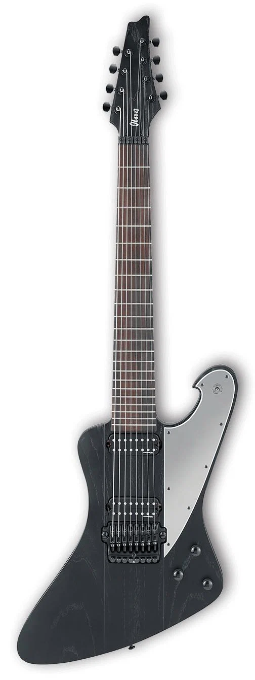 IBANEZ FTM33 WK FREDRIK THORDENDAL GUITARRA ELECTRICA 8 CUERDAS WEATHERED BLACK