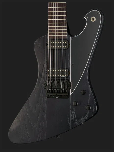 IBANEZ FTM33 WK FREDRIK THORDENDAL GUITARRA ELECTRICA 8 CUERDAS WEATHERED BLACK - Image 3