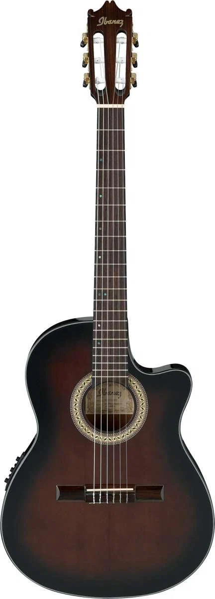 IBANEZ GA35TCE DVS GUITARRA ESPAÑOLA ELECTRIFICADA DARK VIOLIN SUNBURST