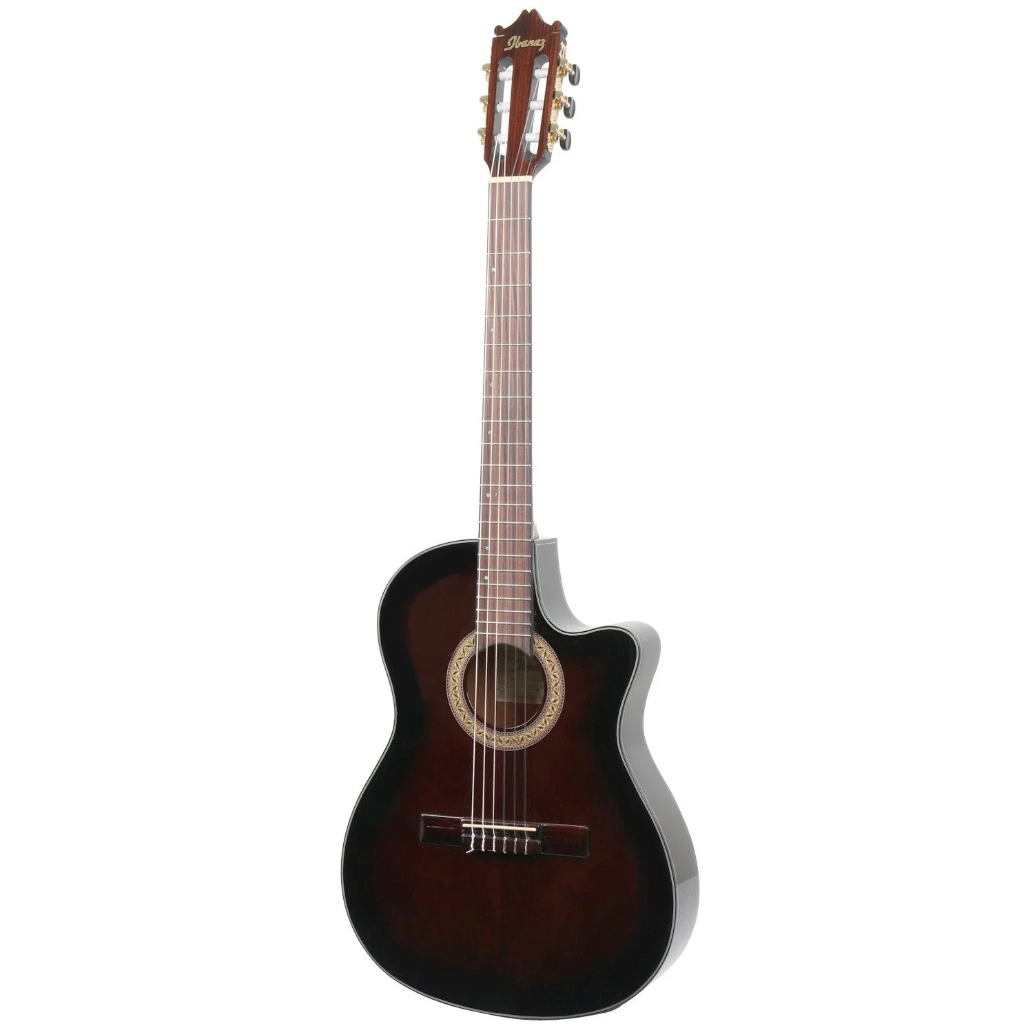 IBANEZ GA35TCE DVS GUITARRA ESPAÑOLA ELECTRIFICADA DARK VIOLIN SUNBURST - Image 2