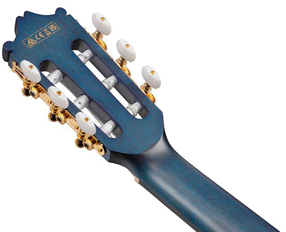 IBANEZ GA5FMTCE OB GUITARRA ESPAÑOLA ELECTRIFICADA OPEN PORE BLUEBERRY - Image 10