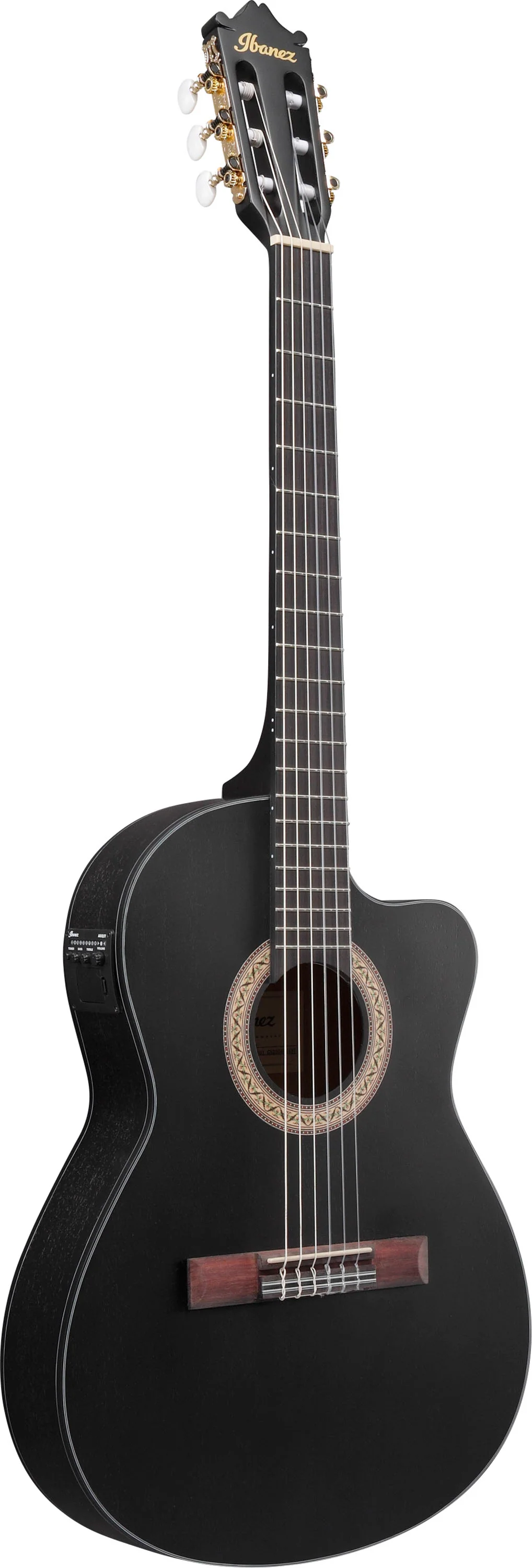 IBANEZ GA5MHTCE WK GUITARRA ESPAÑOLA ELECTRIFICADA WEATHERED BLACK - Image 3