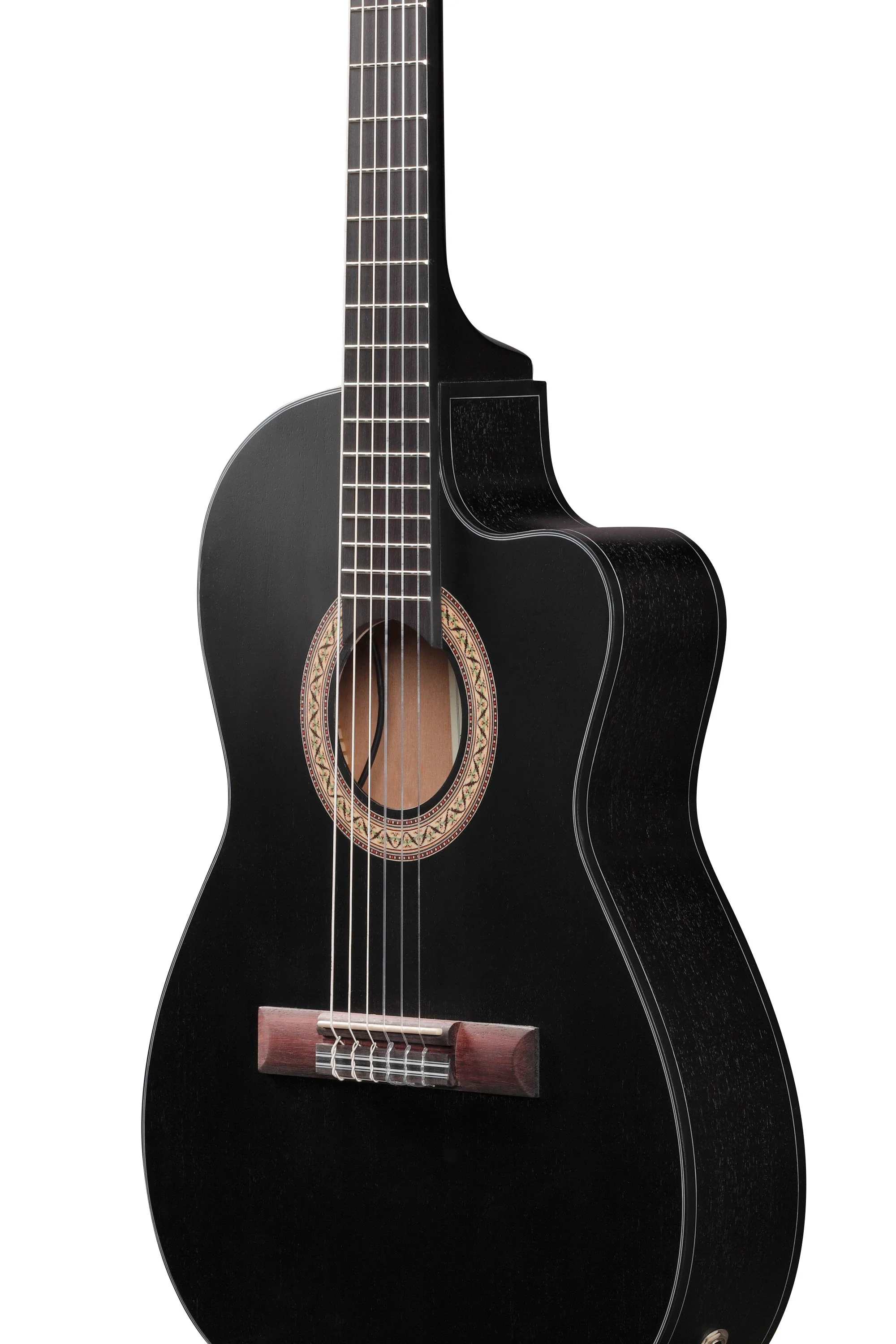 IBANEZ GA5MHTCE WK GUITARRA ESPAÑOLA ELECTRIFICADA WEATHERED BLACK - Image 6