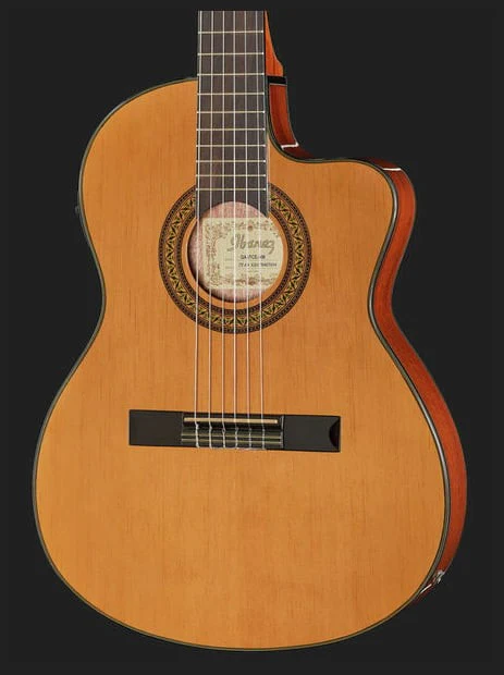 IBANEZ GA5TCE AM GUITARRA ESPAÑOLA ELECTRIFICADA AMBAR - Image 10