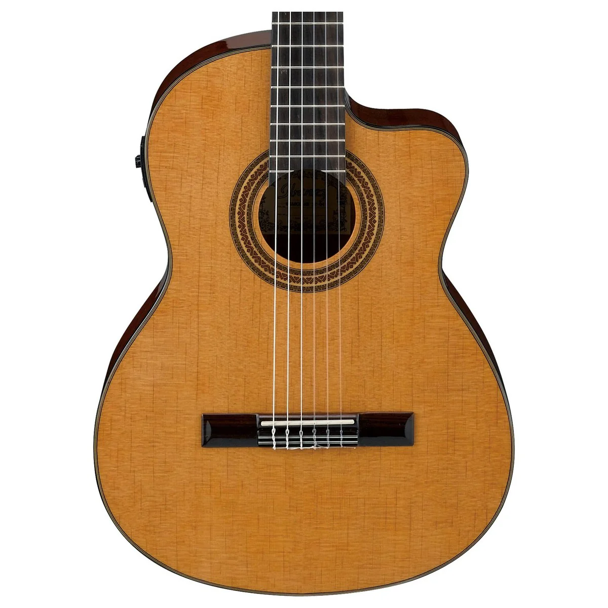 IBANEZ GA6CE AM GUITARRA ESPAÑOLA ELECTRIFICADA AMBAR - Image 3