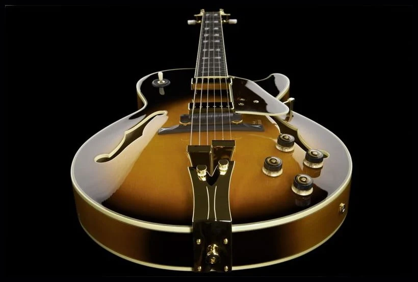 IBANEZ GB10 BS GUITARRA ELECTRICA HOLLOW BODY BROWN SUNBURST - Image 10