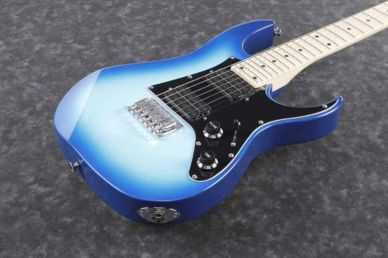 IBANEZ GRGM21M BLT GUITARRA ELECTRICA MINI BLUE BURST - Image 11