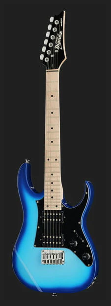 IBANEZ GRGM21M BLT GUITARRA ELECTRICA MINI BLUE BURST - Image 13