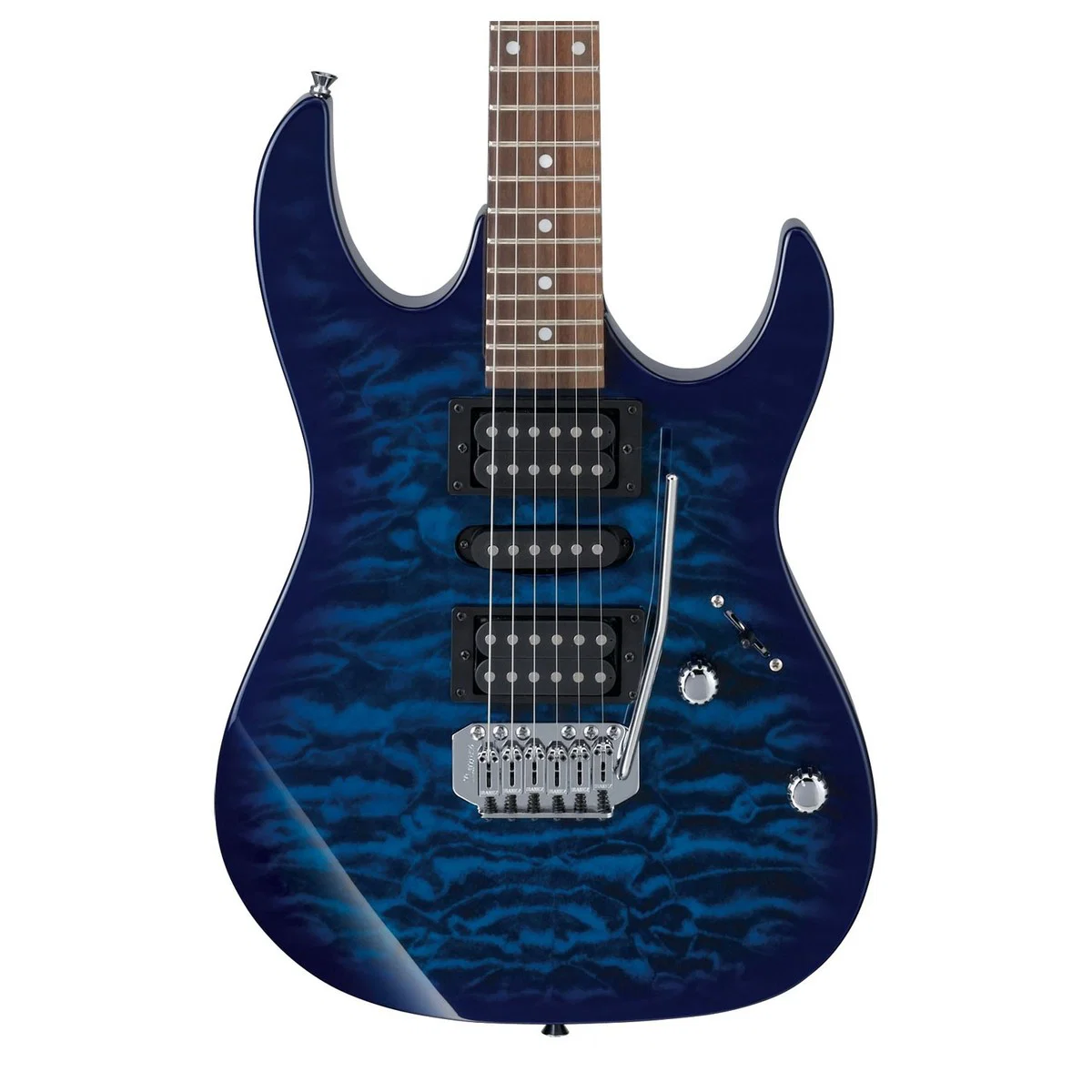 IBANEZ GRX70QA TBB GIO GUITARRA ELECTRICA TRANSPARENT BLUE BURST - Image 2