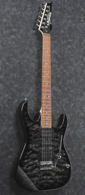 IBANEZ GRX70QA TKS GIO GUITARRA ELECTRICA TRANSPARENT BLACK SUNBURST - Image 10