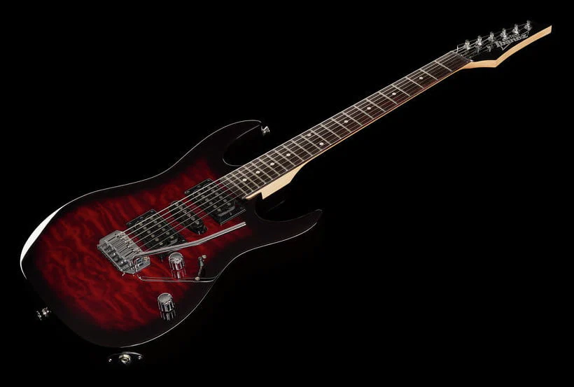 IBANEZ GRX70QA TRB GIO GUITARRA ELECTRICA TRANSAPARENT RED BURST - Image 21