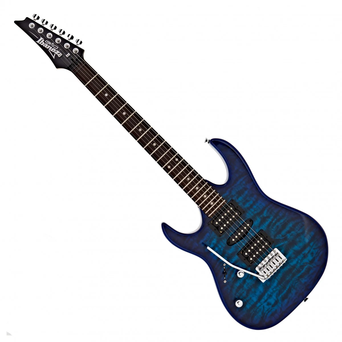 IBANEZ GRX70QAL TBB GIO GUITARRA ELECTRICA PARA ZURDOS TRANSPARENT BLUE BURST - Image 7
