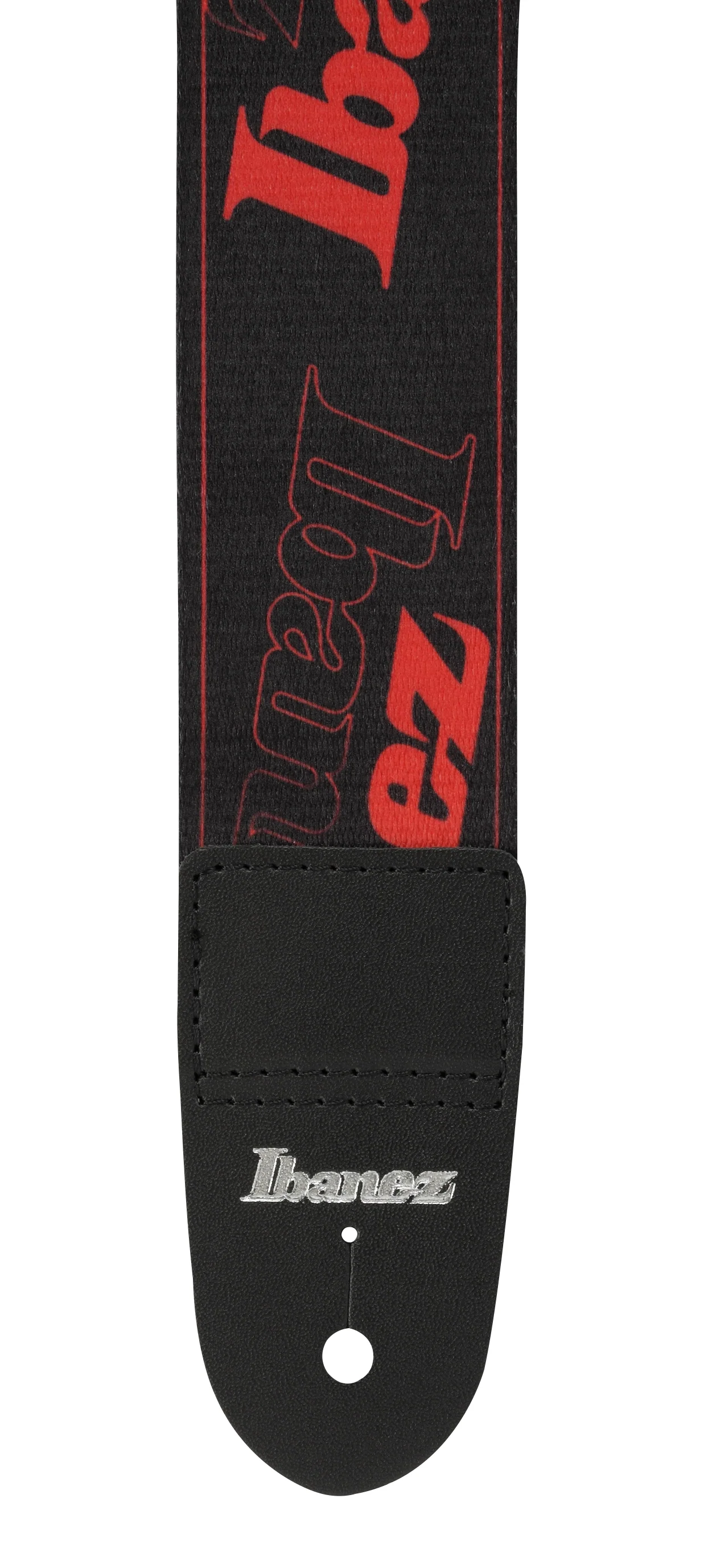 IBANEZ GSD50 RD CORREA GUITARRA NEGRA CON LOGO ROJO - Image 3