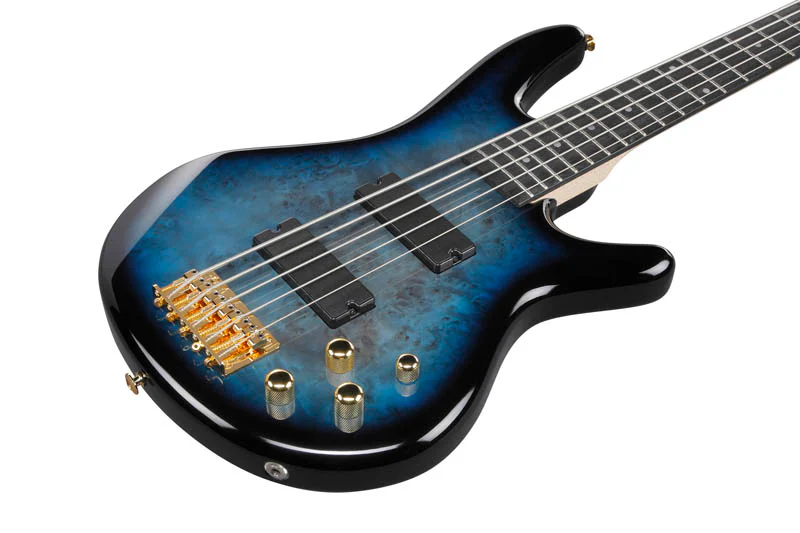 IBANEZ GSR205PC TMU BAJO ELECTRICO 5 CUERDAS TRANSPARENTE MARINE BURST - Image 6