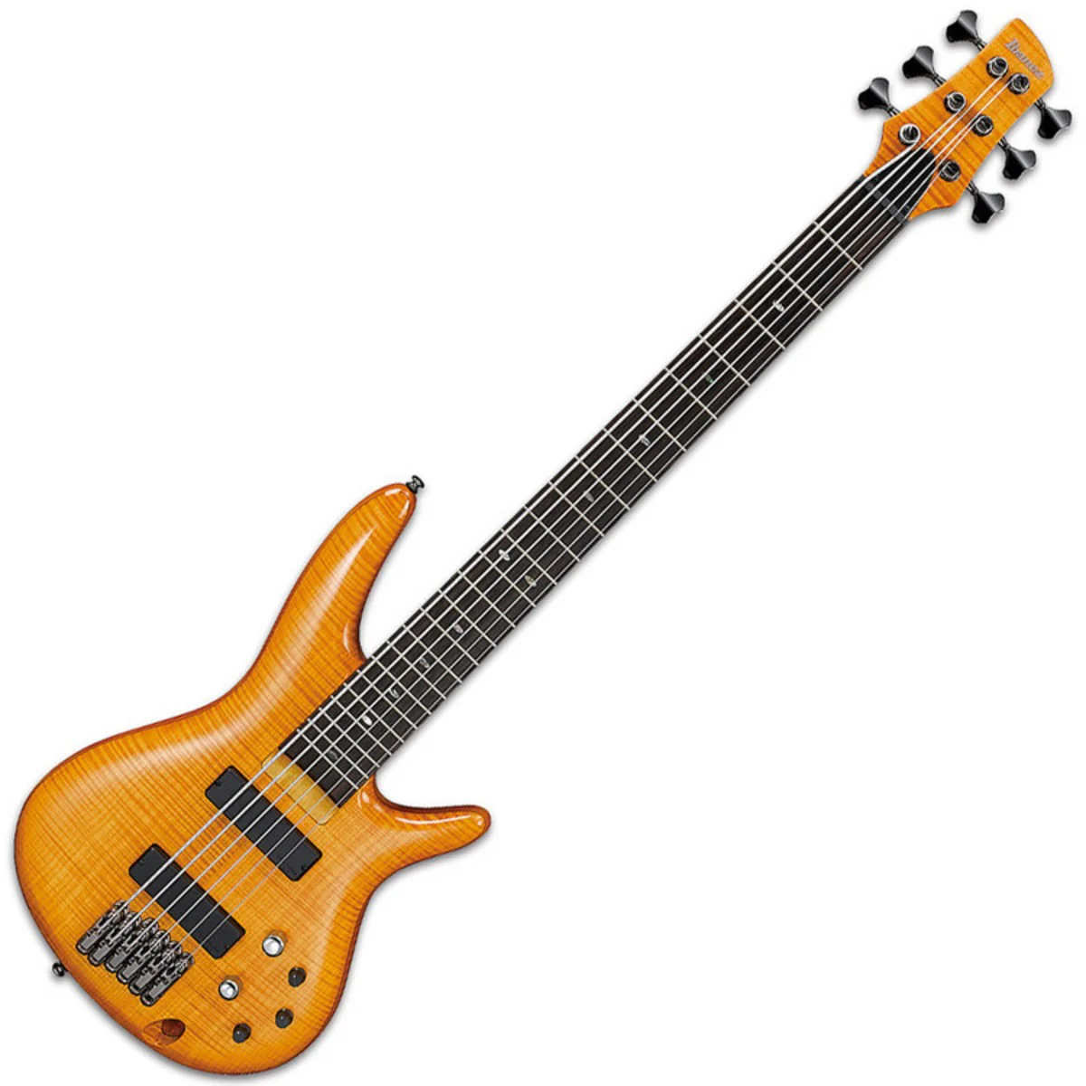 IBANEZ GVB36 AM GERALD VEASLEY BAJO ELECTRICO 6 CUERDAS AMBER - Image 4