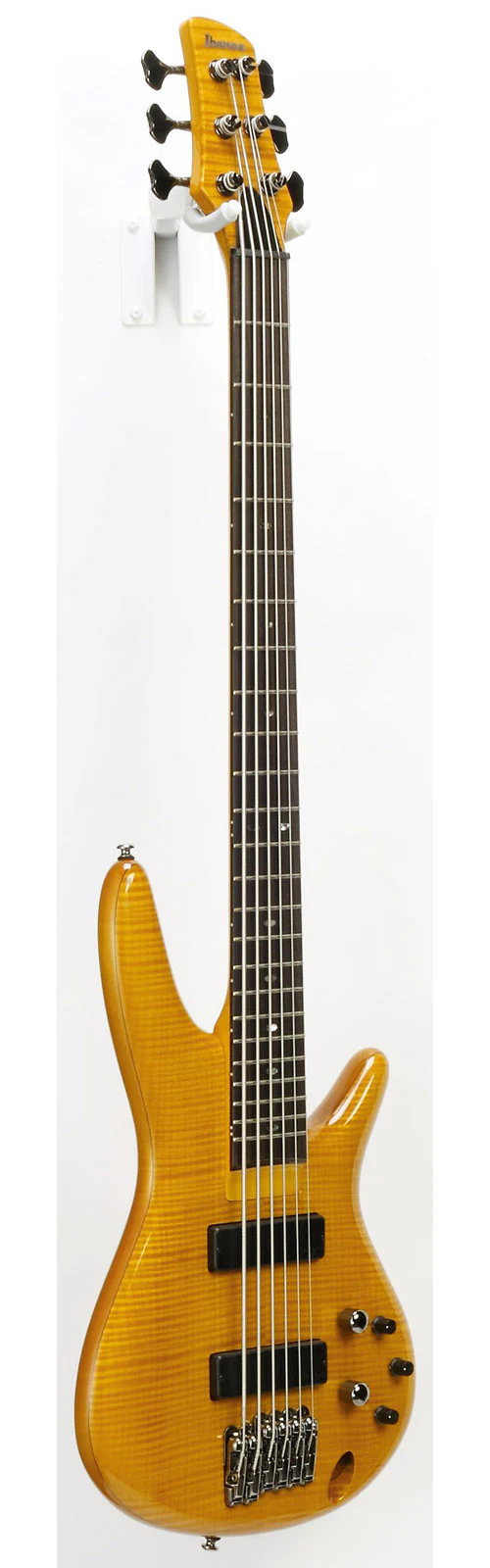 IBANEZ GVB36 AM GERALD VEASLEY BAJO ELECTRICO 6 CUERDAS AMBER - Image 6
