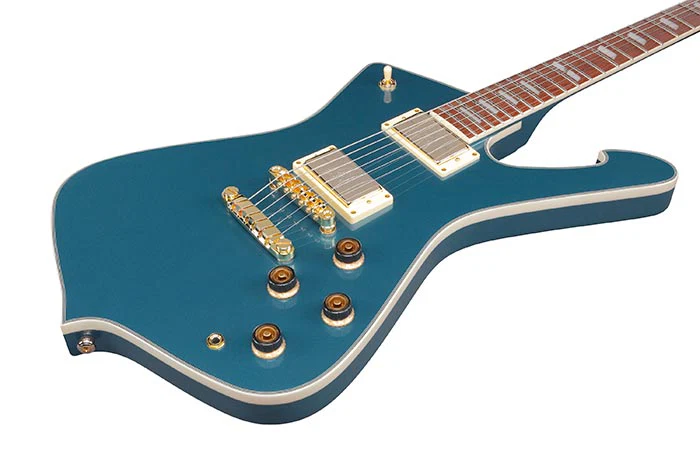 IBANEZ IC420 ABM ICEMAN GUITARRA ELECTRICA ANTIQUE BLUE METALLIC - Image 7