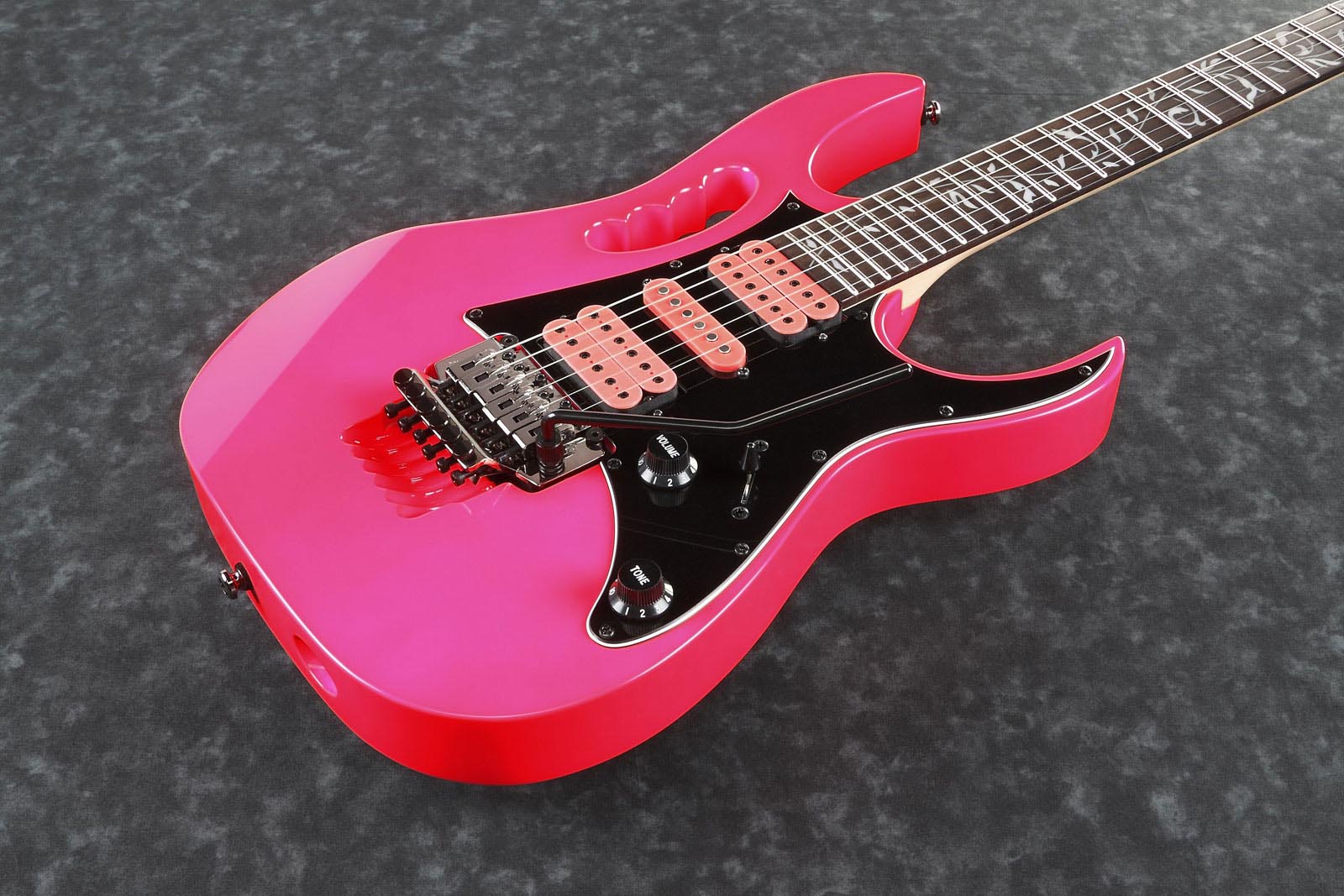 IBANEZ JEM JRSP PK STEVE VAI GUITARRA ELECTRICA ROSA - Image 10
