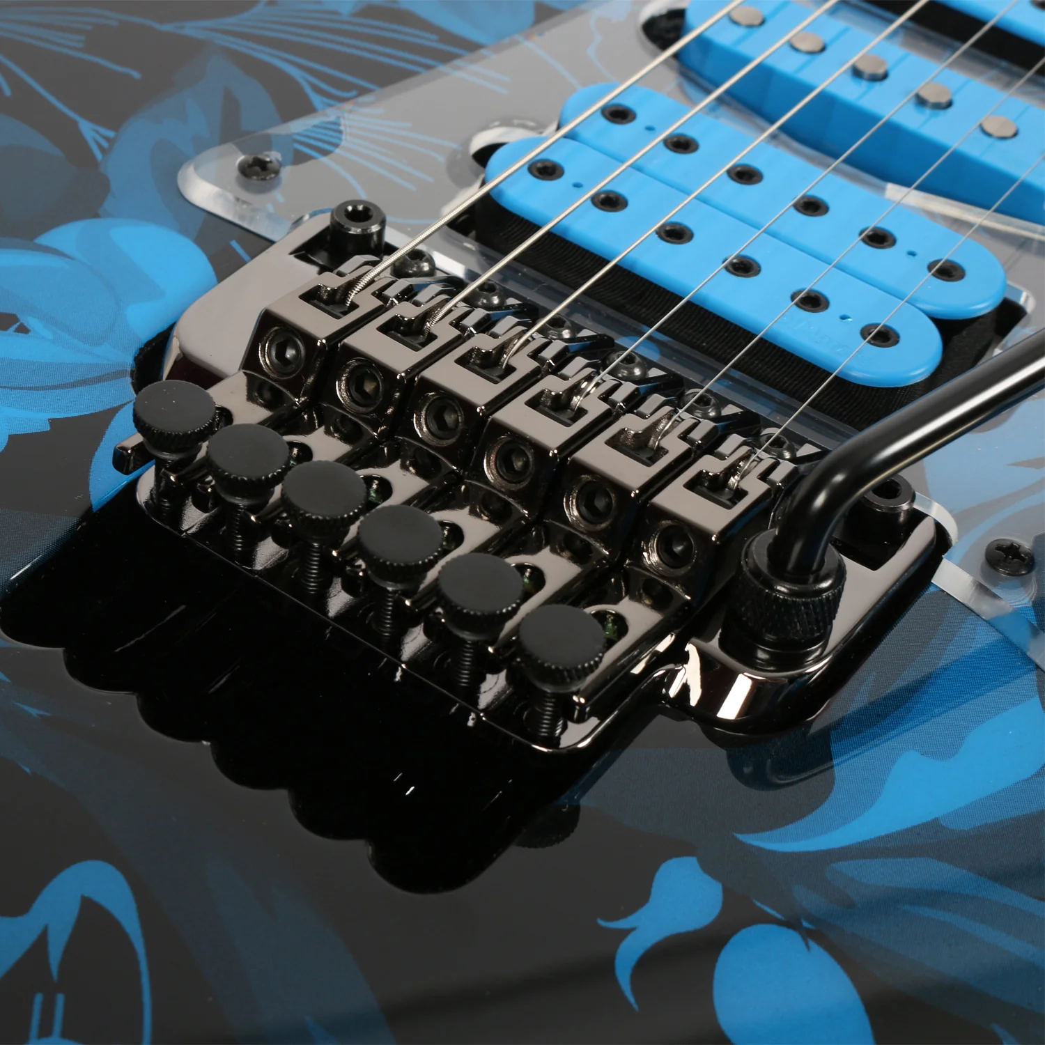 IBANEZ JEM77P BFP PREMIUM GUITARRA ELECTRICA BLUE FLORAL PATTERN - Image 13