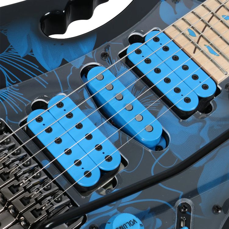 IBANEZ JEM77P BFP PREMIUM GUITARRA ELECTRICA BLUE FLORAL PATTERN - Image 14