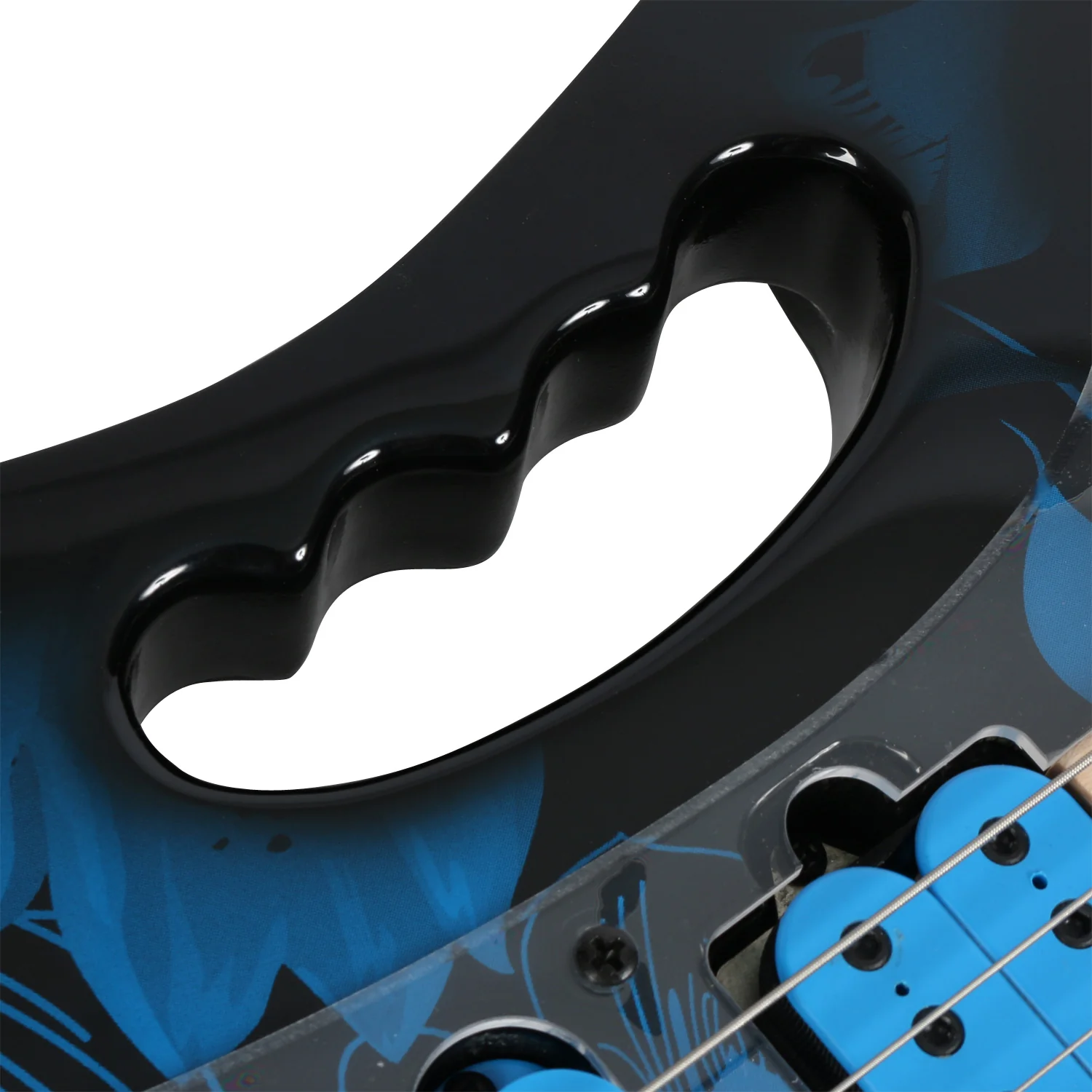 IBANEZ JEM77P BFP PREMIUM GUITARRA ELECTRICA BLUE FLORAL PATTERN - Image 15