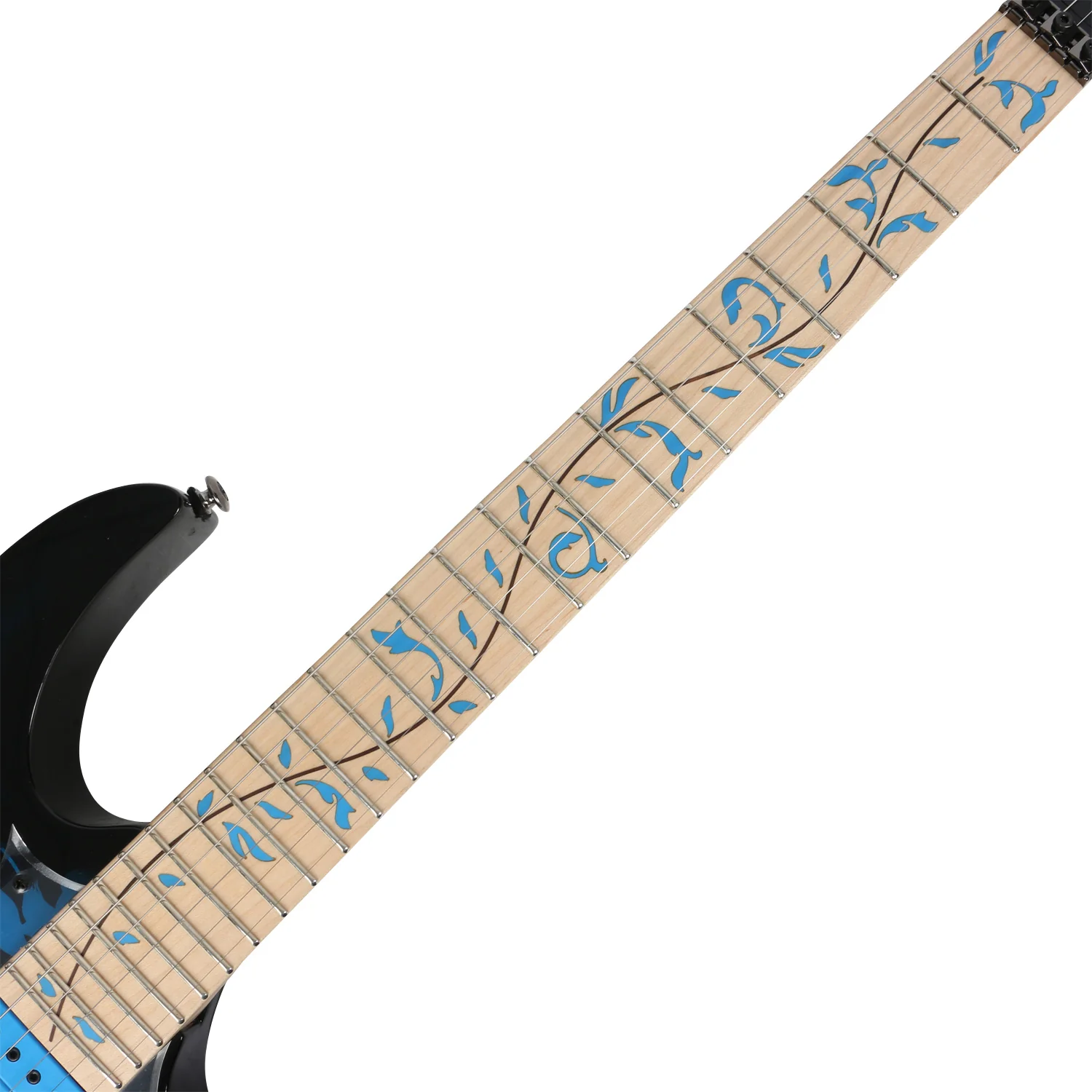 IBANEZ JEM77P BFP PREMIUM GUITARRA ELECTRICA BLUE FLORAL PATTERN - Image 18