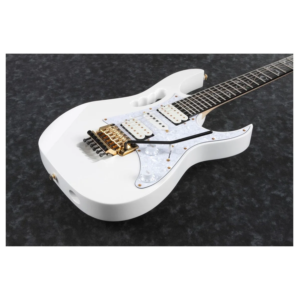 IBANEZ JEM7VP WH STEVE VAI GUITARRA ELECTRICA BLANCA - Image 13
